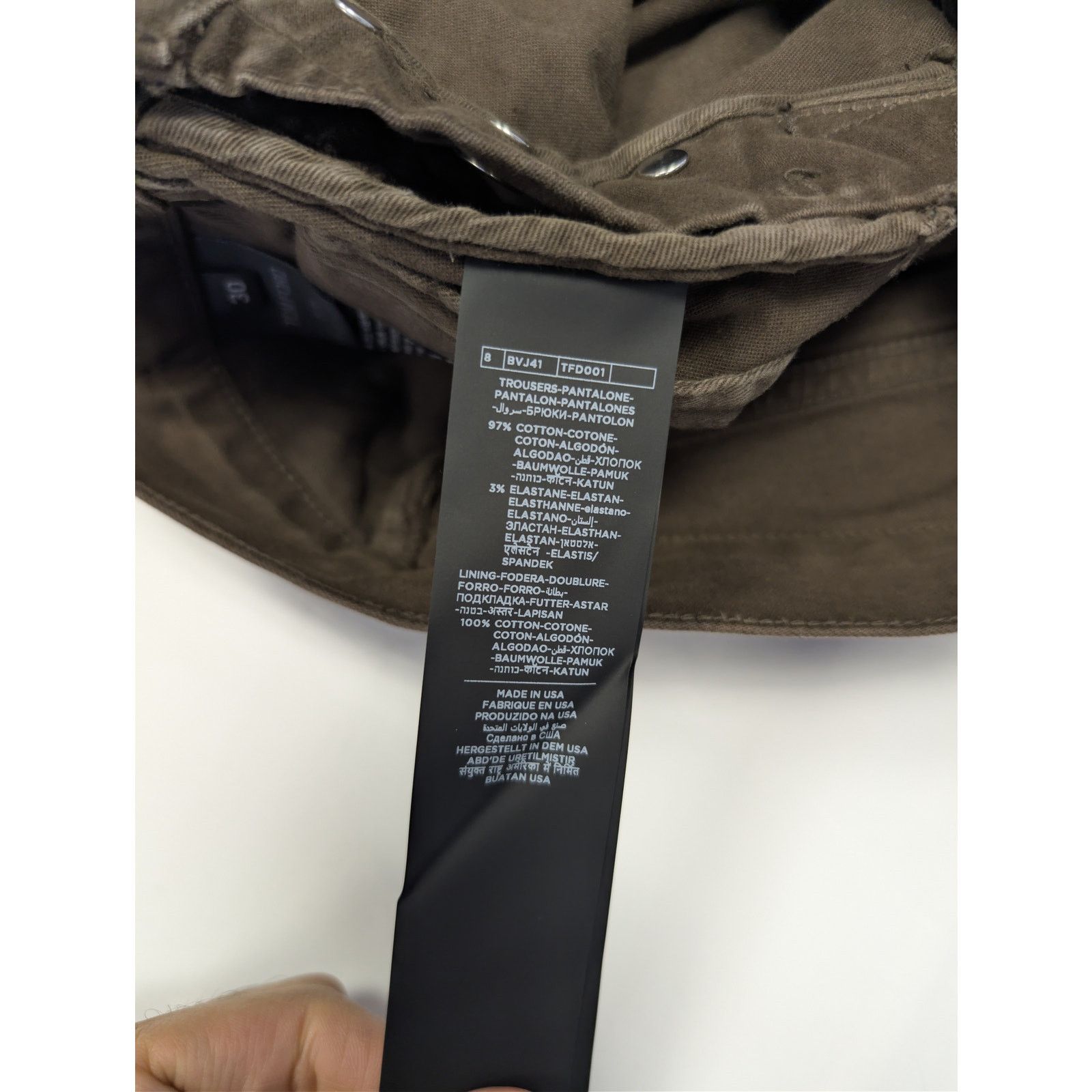 Tom Ford o1rshd1 Slim Fit Denim Jeans in Cafe Brown 30 Size US 30 / EU 46 - 16 Thumbnail