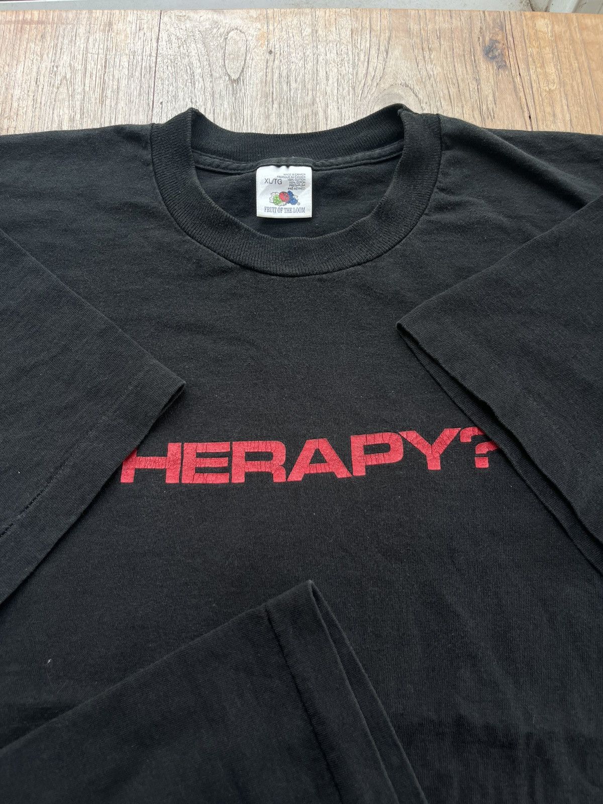 Band Tees × Vintage Vintage THERAPY? Alternative Metal Band 90’s T-shirt Size US XL / EU 56 / 4 - 7 Thumbnail