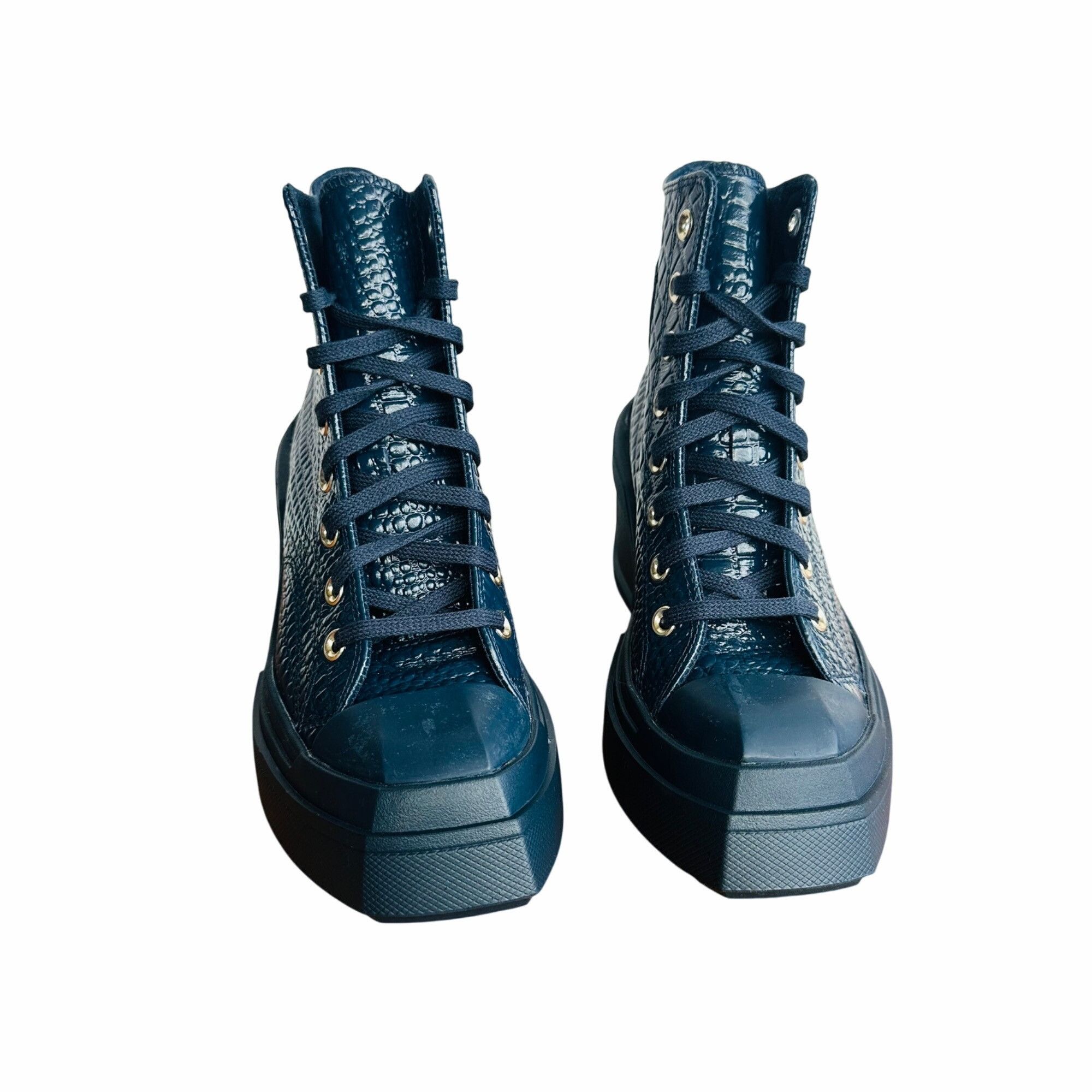 Converse ✨Converse Chuck 70 De Luxe Wedge Platform Leather Sz 7 Women Size US 7 / IT 37 - 3 Thumbnail