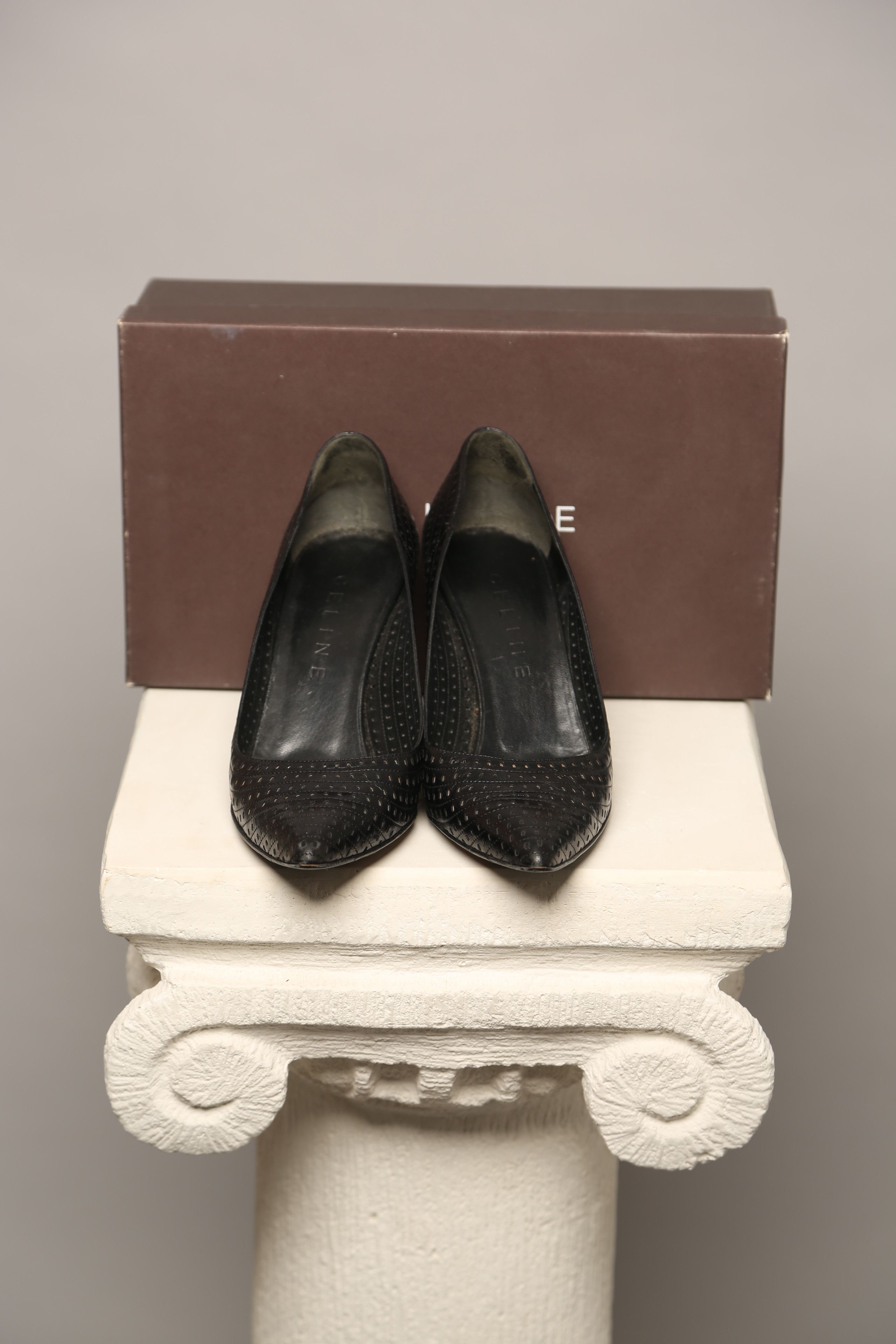 Celine Rare CELINE Pumps Size US 7.5 / IT 37.5 - 6 Thumbnail