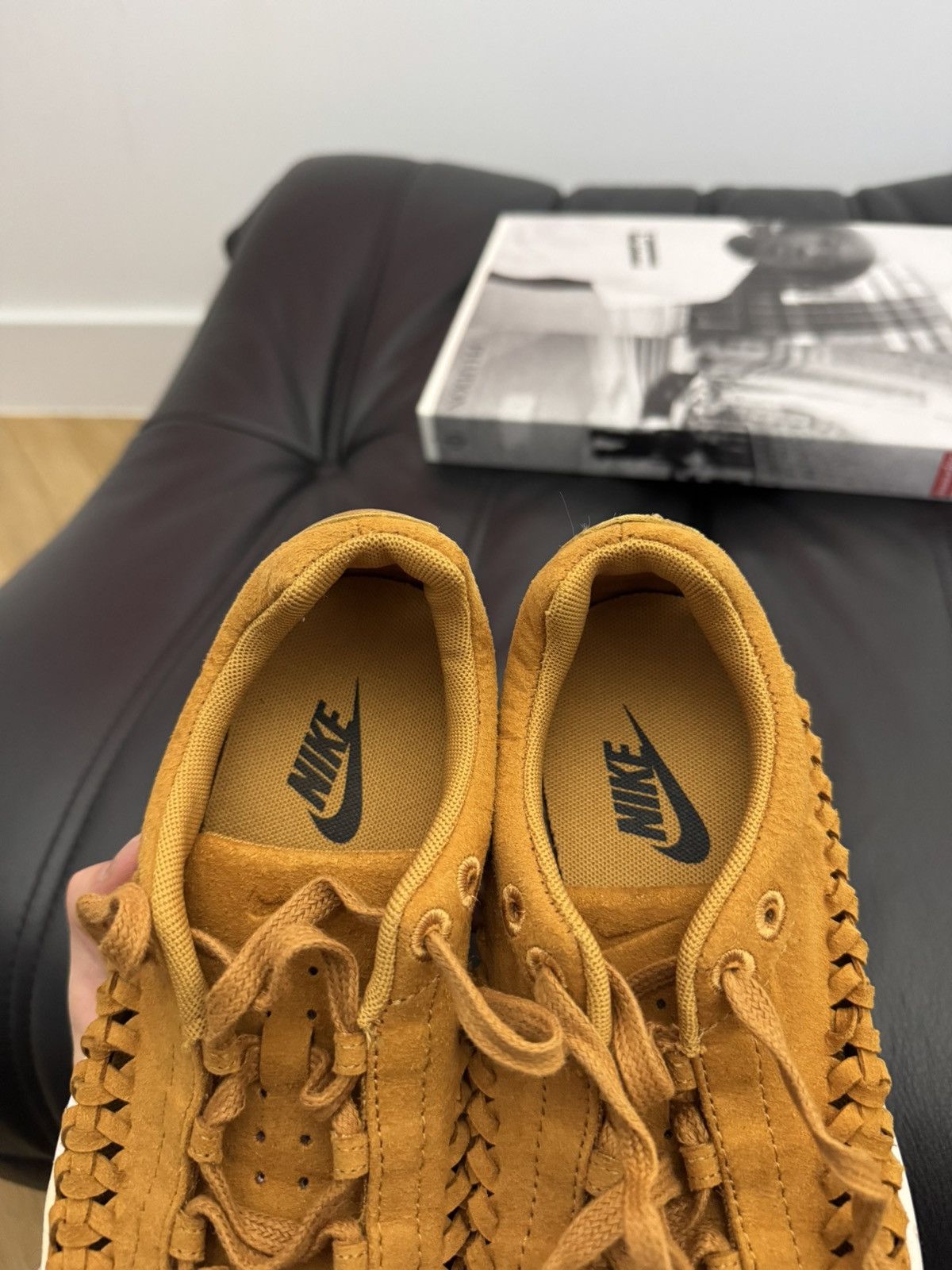 Nike Nike Mayfly Woven Low Mustard Sneakers Rare Streetwear Hype Size US 5.5 / EU 38 - 3 Thumbnail