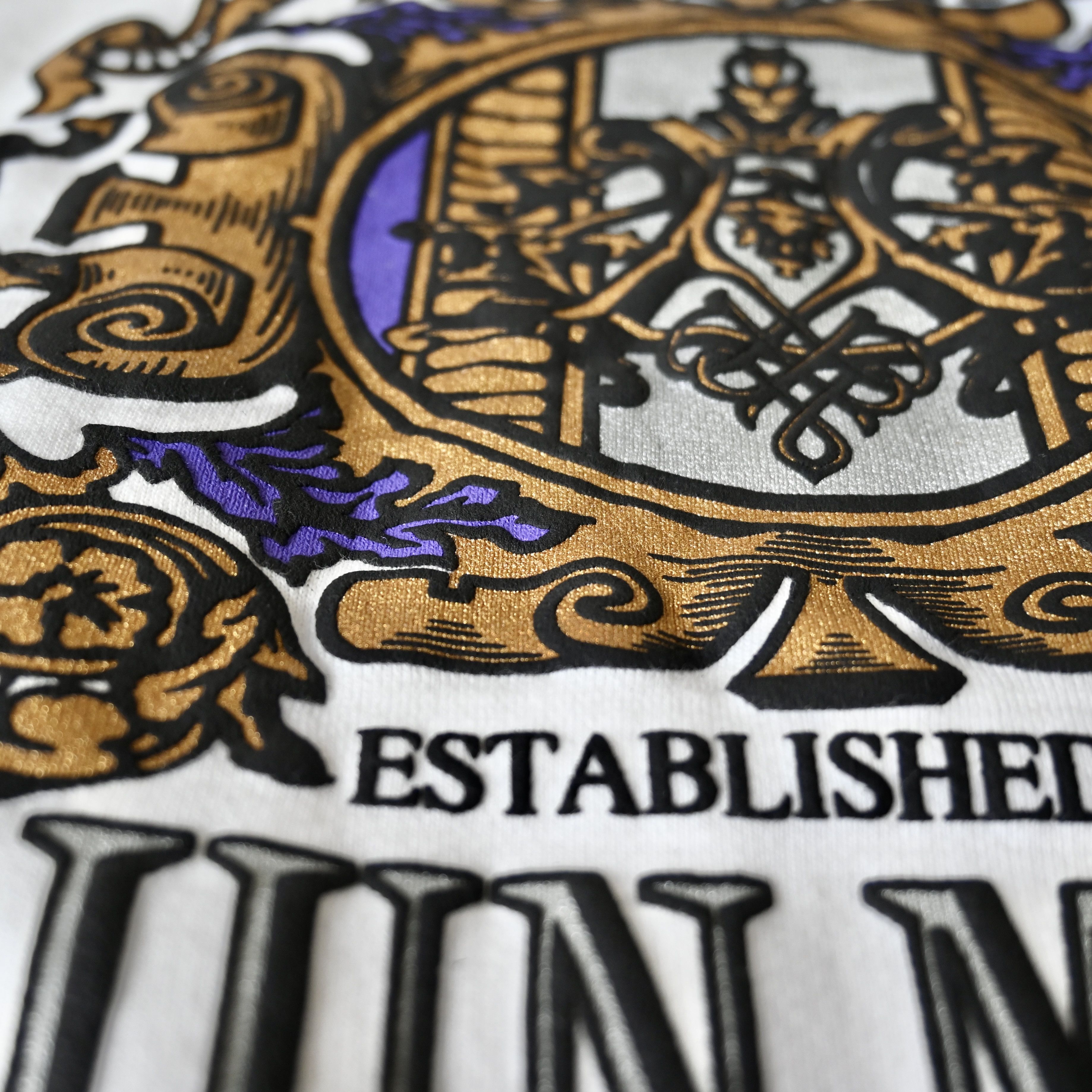 JUN MEN VTG 1990s JUN MEN crest puff print sweatshirt made in Japan Size US M / EU 48-50 / 2 - 12 Thumbnail