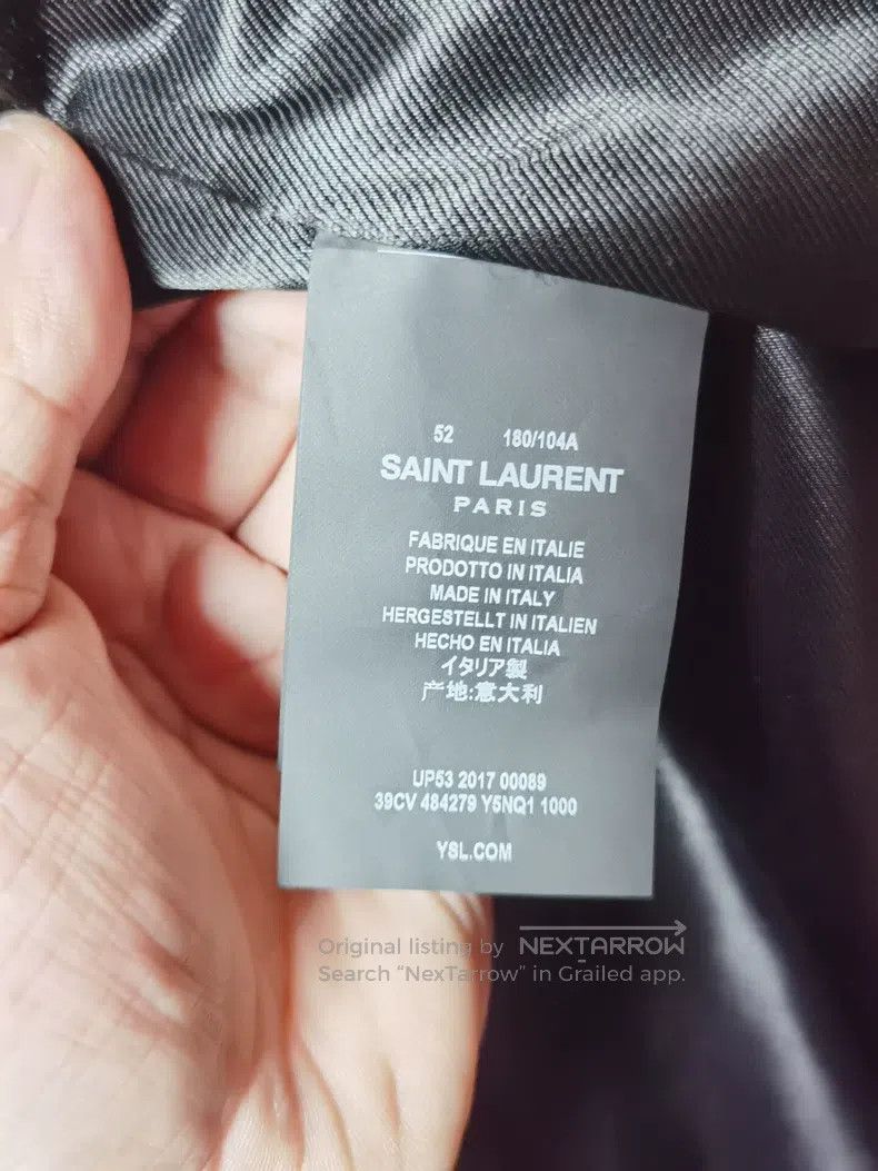 Saint Laurent Paris Saint Laurent Paris jacket i Size US L / EU 52-54 / 3 - 9 Thumbnail