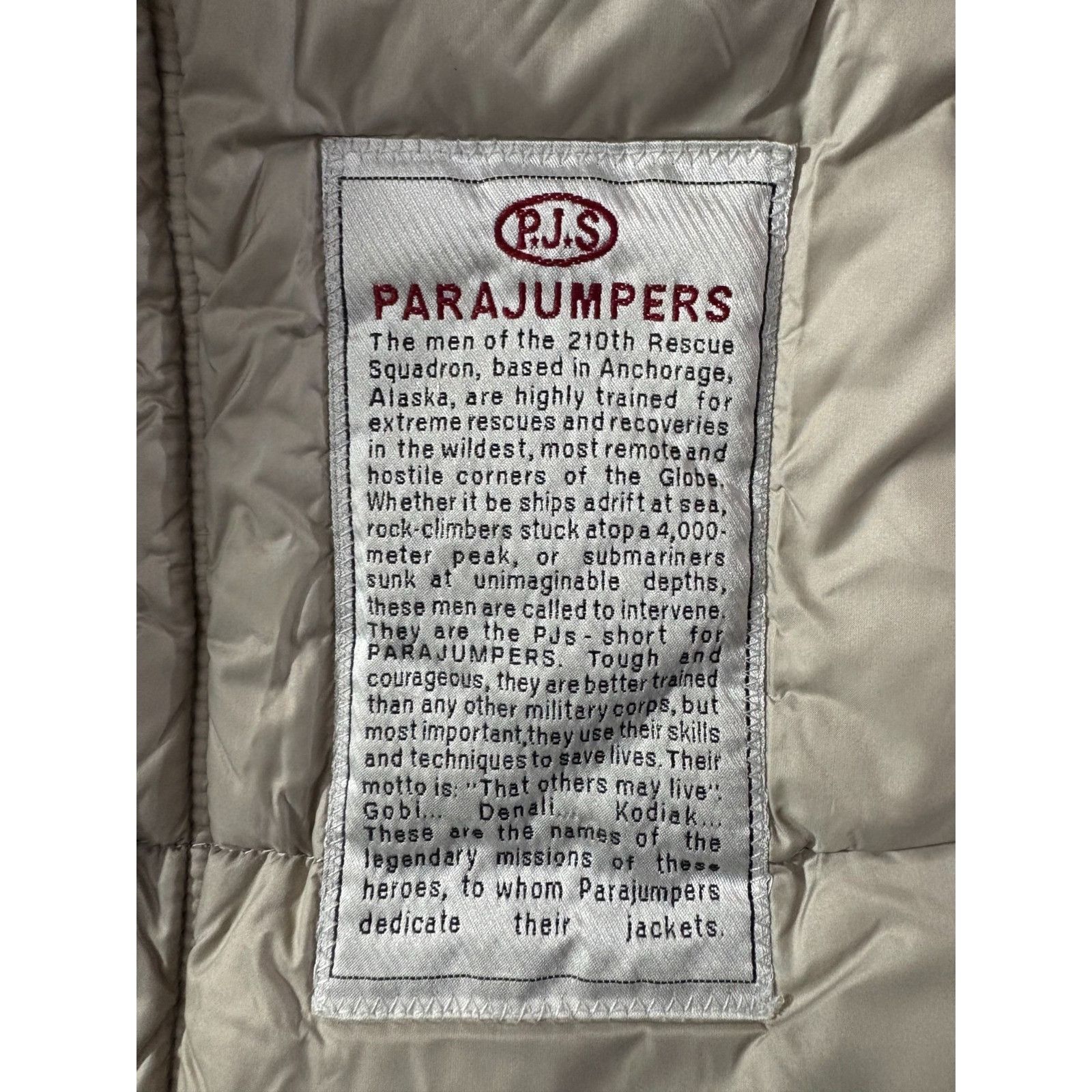 PARAJUMPERS Long Bear Down Puffer Jacket Coat Hooded size S