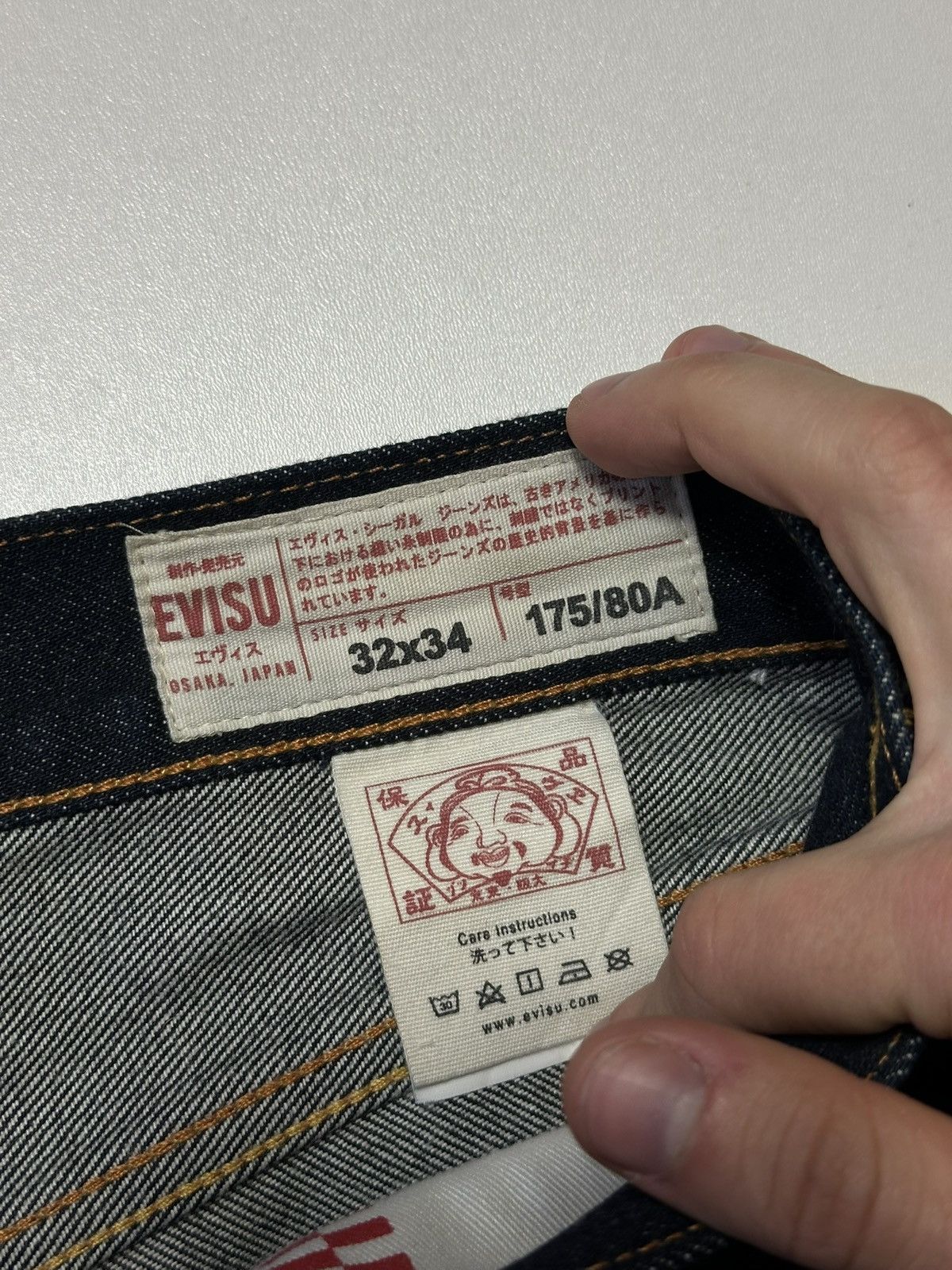 Evisu Vintage Evisu Big Daicock Sevledge Jeans Size US 32 / EU 48 - 9 Thumbnail