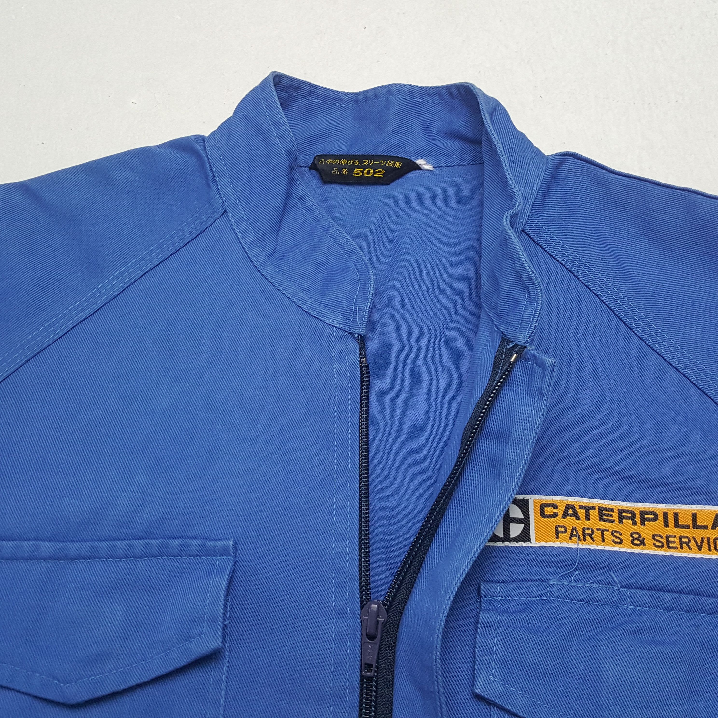 Japanese Brand Caterpillar Mitsubishi Motorsports Coverall Jacket C296N32 Size US M / EU 48-50 / 2 - 11 Thumbnail