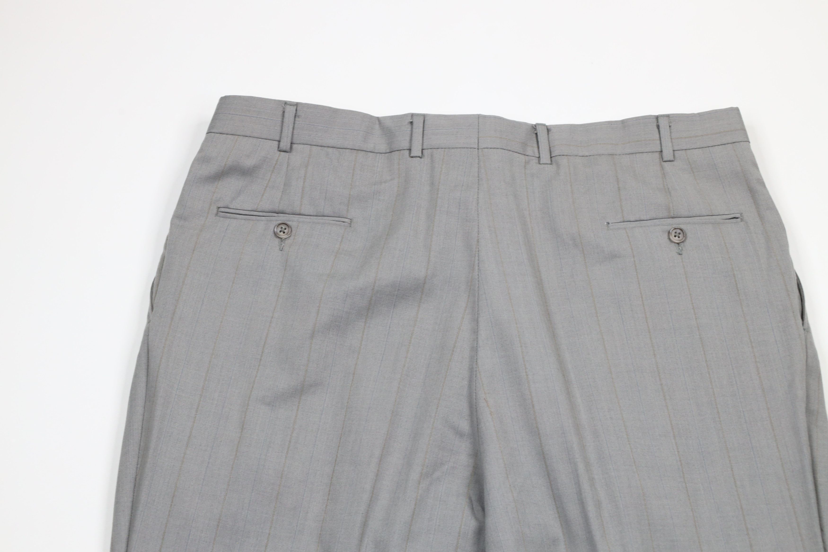 Vintage Vintage 70s Streetwear Distressed 2 Piece Wedding Suit Size 50L - 19 Thumbnail