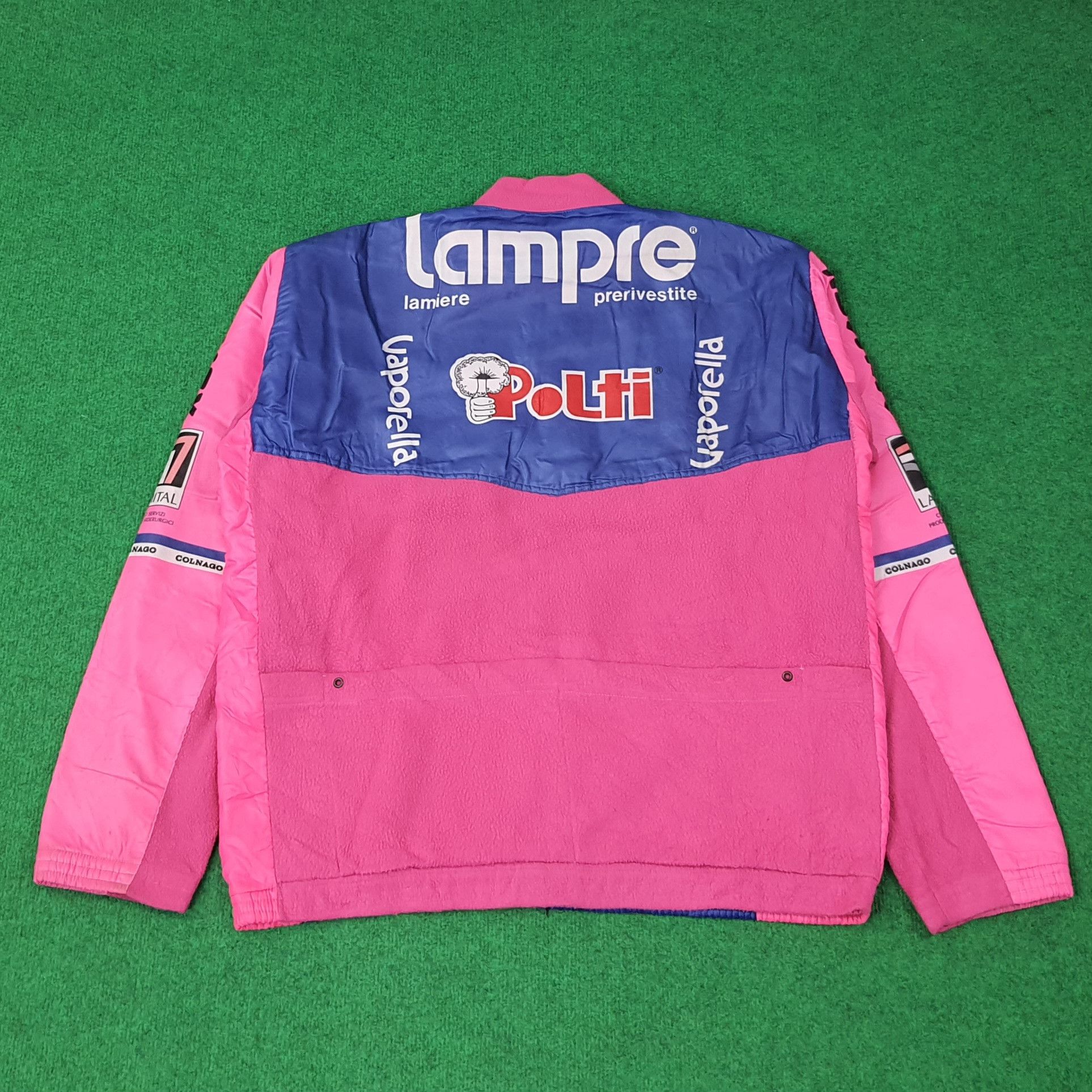 Gear for Sports Vintage 90s Santini Lempre-Polti Cycling Thermal C263N13 Size US XL / EU 56 / 4 - 4 Thumbnail