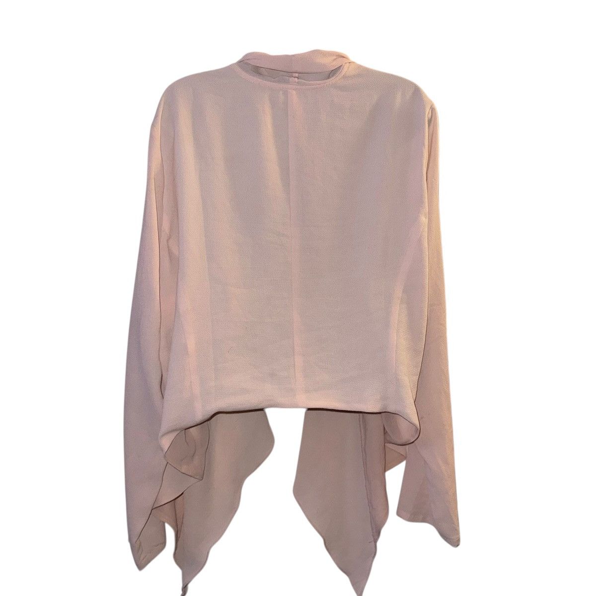 Torrid Torrid pale pink waterfall cardigan blouse Size XXL / US 16-18 / IT 52-54 - 4 Thumbnail