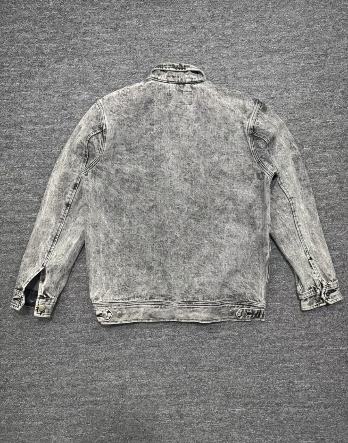 Deus Ex Machina Deus Ex Machina Washed Distressed Denim Jacket Size US M / EU 48-50 / 2 - 6 Thumbnail