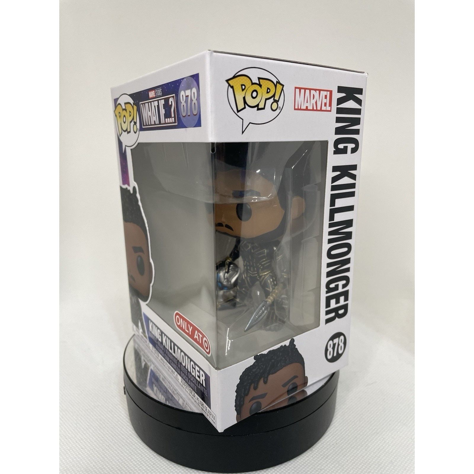 Marvel Comics Funko Pop! King Killmonger Target Exclusive #878 Size ONE SIZE - 2 Thumbnail
