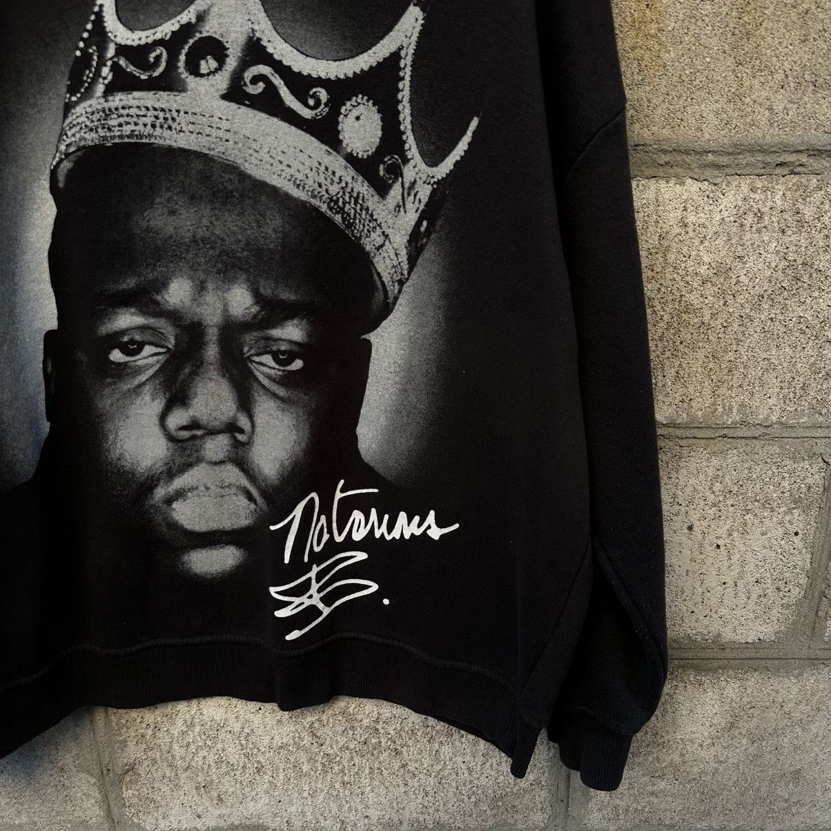 20471120 Vintage B.I.G Sweatshirt Big Logo Rap BIG 00s USA SK8 Size US XL / EU 56 / 4 - 4 Thumbnail