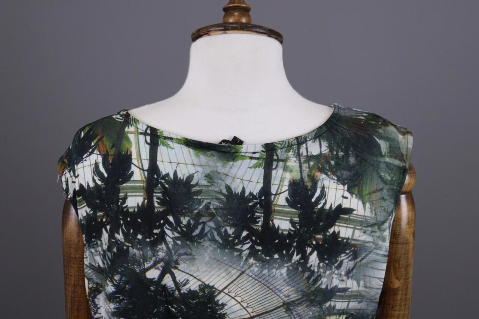 Escada Escada Multicoloer Asymmetrical Over Pint Top Shirt Size L Size M / US 6-8 / IT 42-44 - 10 Thumbnail