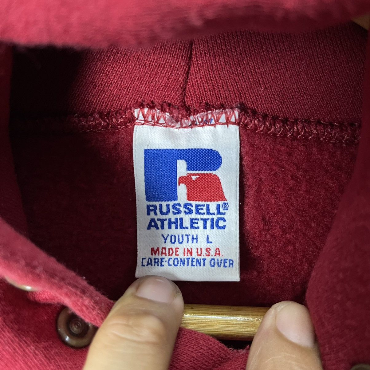 Russell Athletic Vintage L.L. Bean Logo Hoodie Made in USA (Russell Athletic) Size US S / EU 44-46 / 1 - 8 Thumbnail