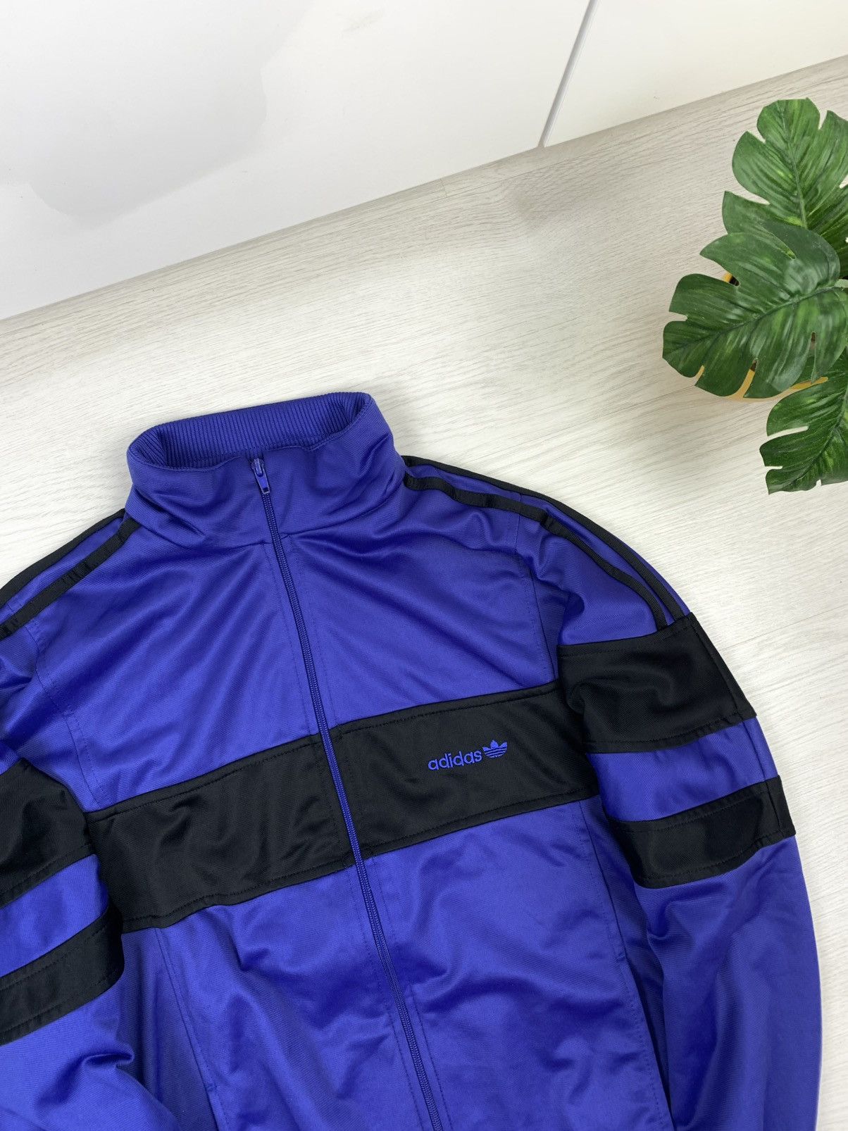 Adidas × Vintage Adidas Originals Vintage 80s Mens Full-Zip Jacket Size S-M Size US S / EU 44-46 / 1 - 5 Thumbnail