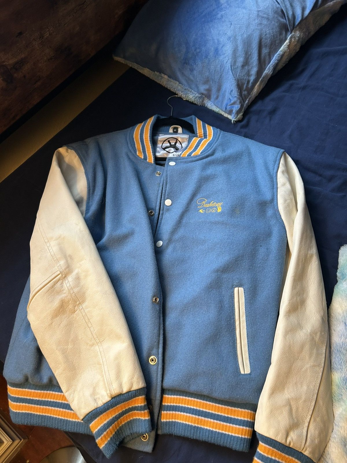 basketcase gallery Basket Case Gallery Varsity Jacket Size US M / EU 48-50 / 2 - 1 Thumbnail