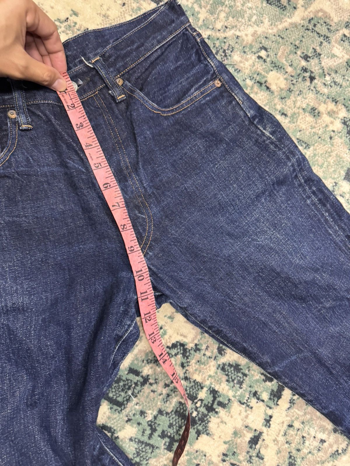 Levi's × Vintage LEVI'S LVC 501XX HIDDEN RIVET CIRCA 50s Size US 30 / EU 46 - 11 Thumbnail
