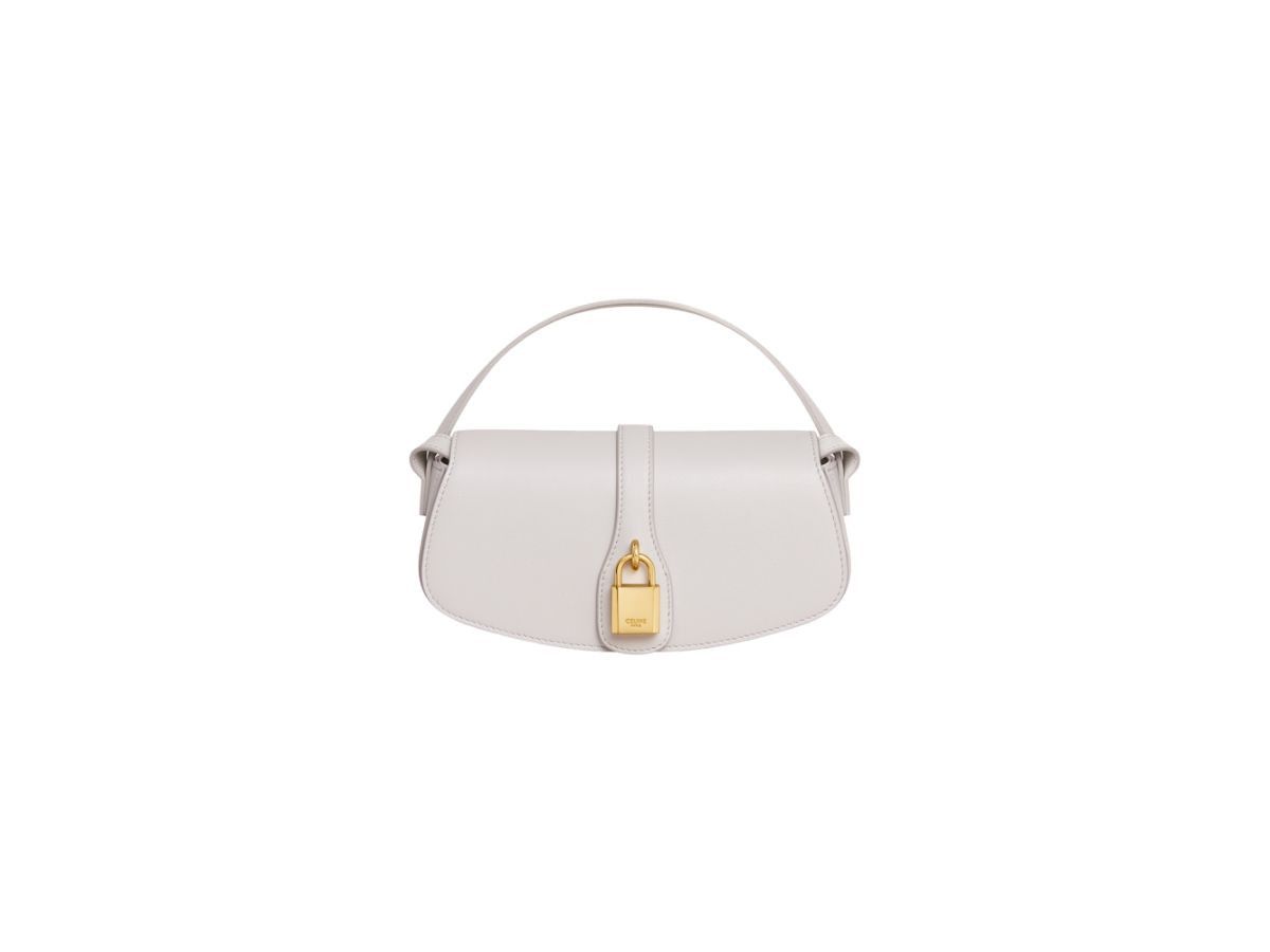 Celine o1bcso1str0126 10I593DQ1 Size: OS / Clutch in Chalk Size ONE SIZE - 1 Thumbnail