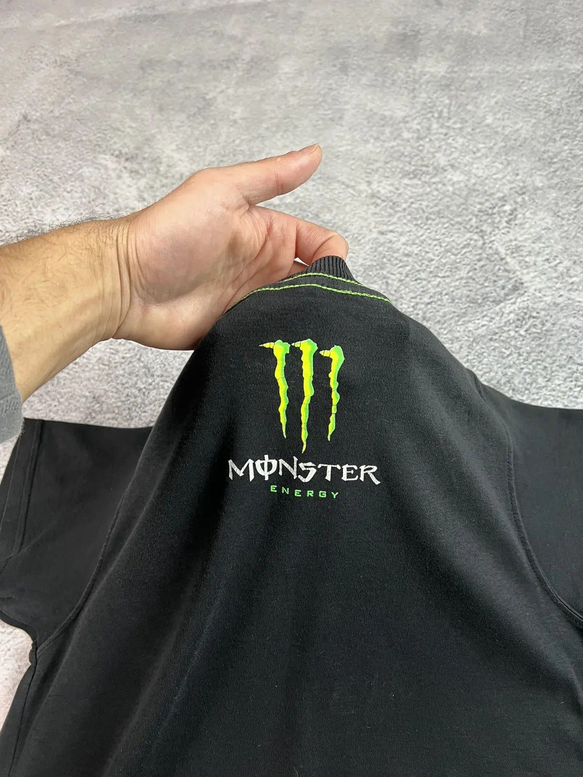 Vintage Monster energy big logo T-shirt Size US M / EU 48-50 / 2 - 7 Thumbnail