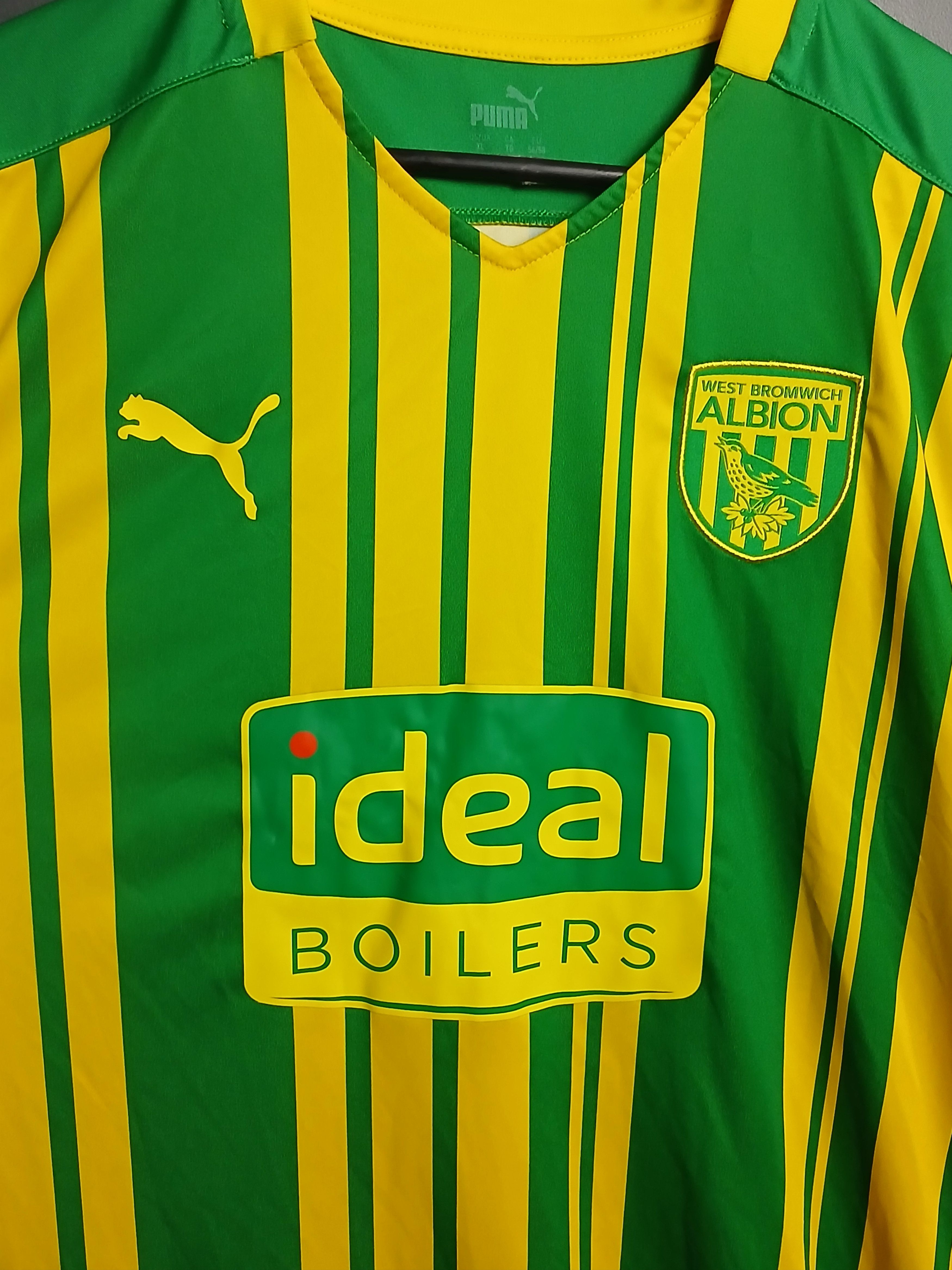 Other West Bromwich Albion 2020/2021 Away Football Jersey T-Shirt Size US XL / EU 56 / 4 - 3 Thumbnail