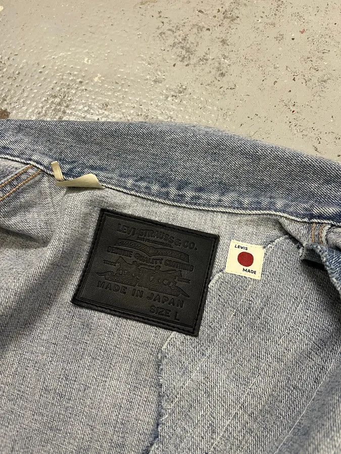 Levi's Levi’s Japan Reconstructed Denim Jacket Size US L / EU 52-54 / 3 - 11 Thumbnail
