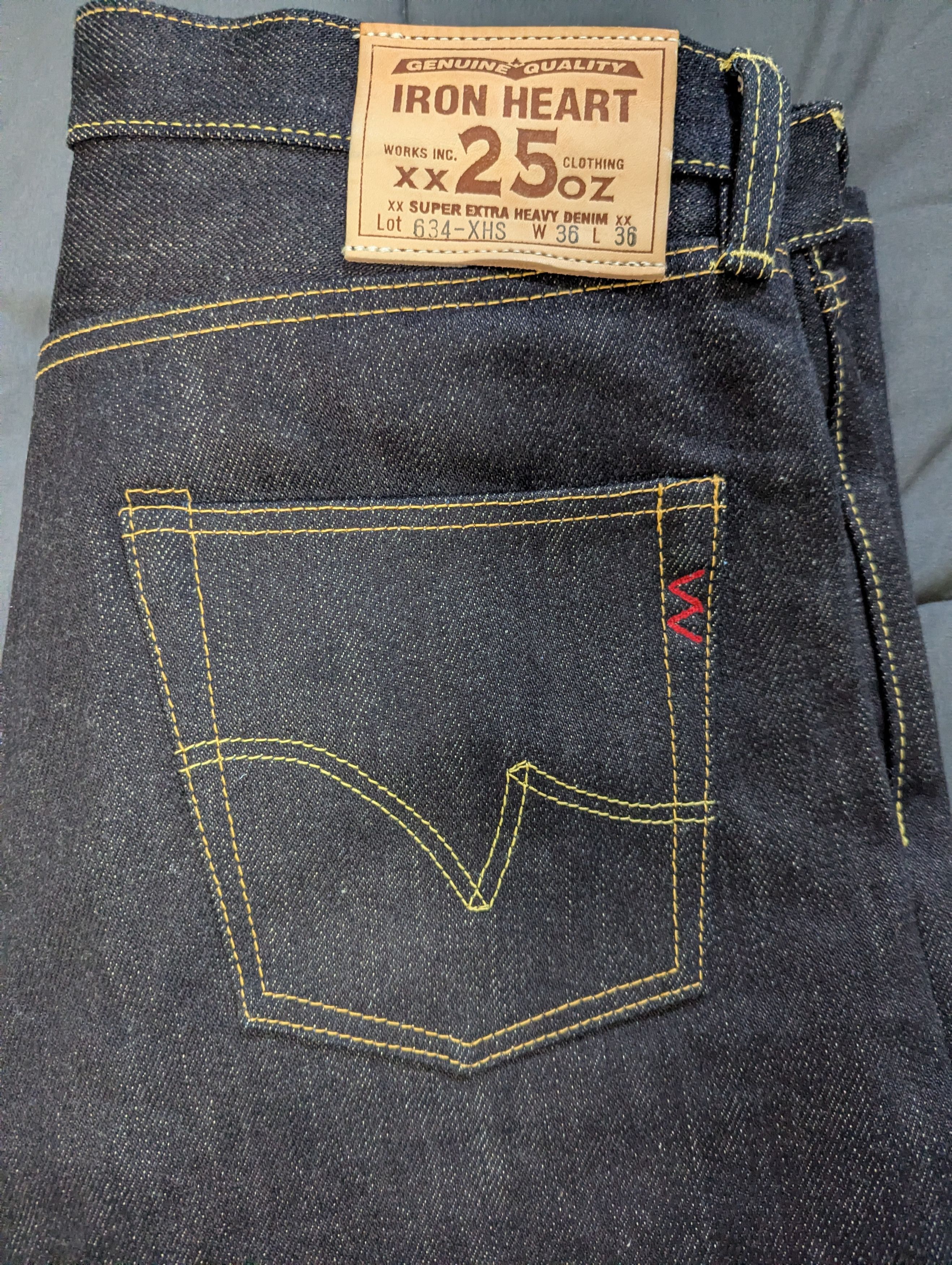 Iron Heart IH-634-XHS Size US 36 / EU 52 - 3 Thumbnail