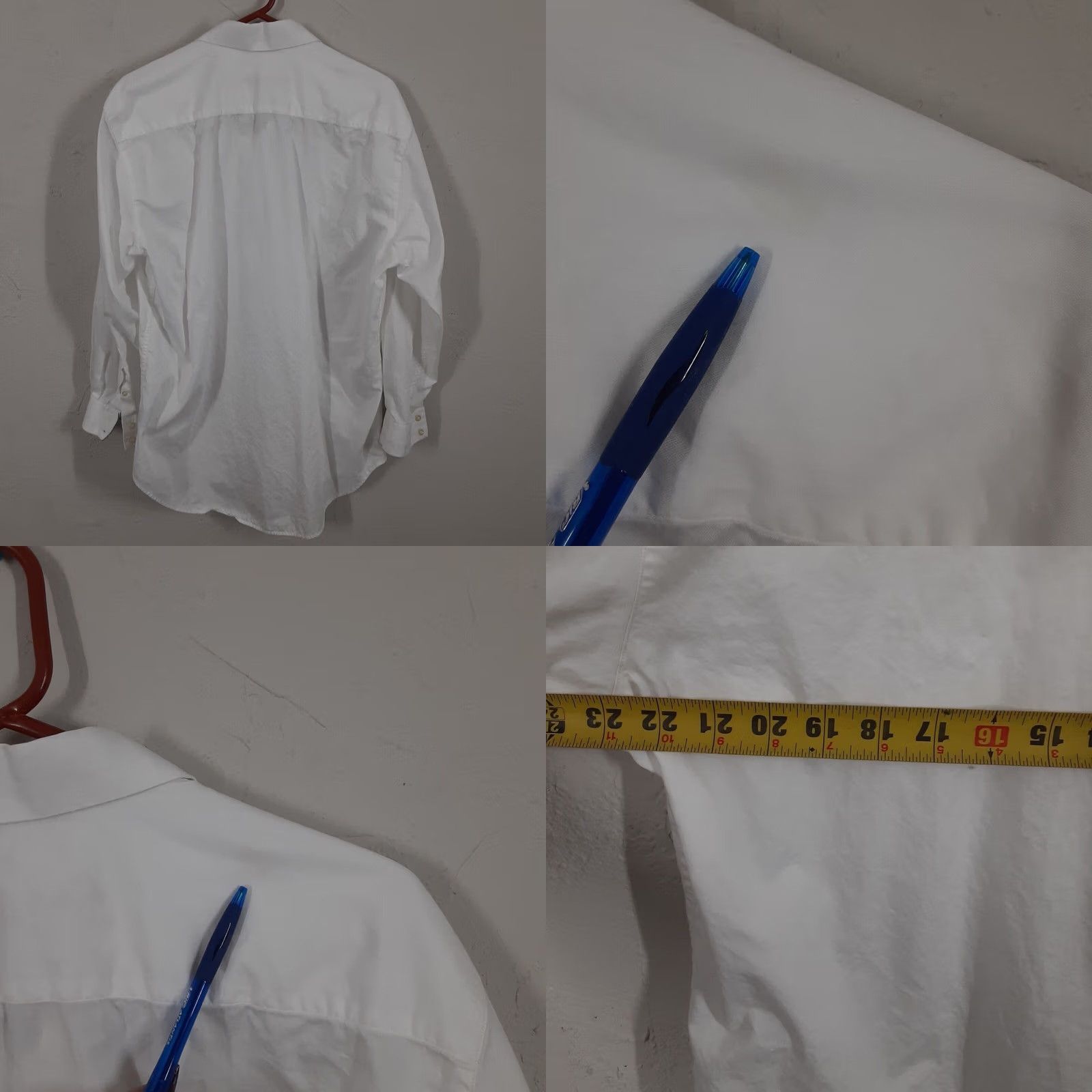 Robert Graham Robert Graham Shirt Mens L White Long Sleeve Button-Up Size US L / EU 52-54 / 3 - 8 Thumbnail