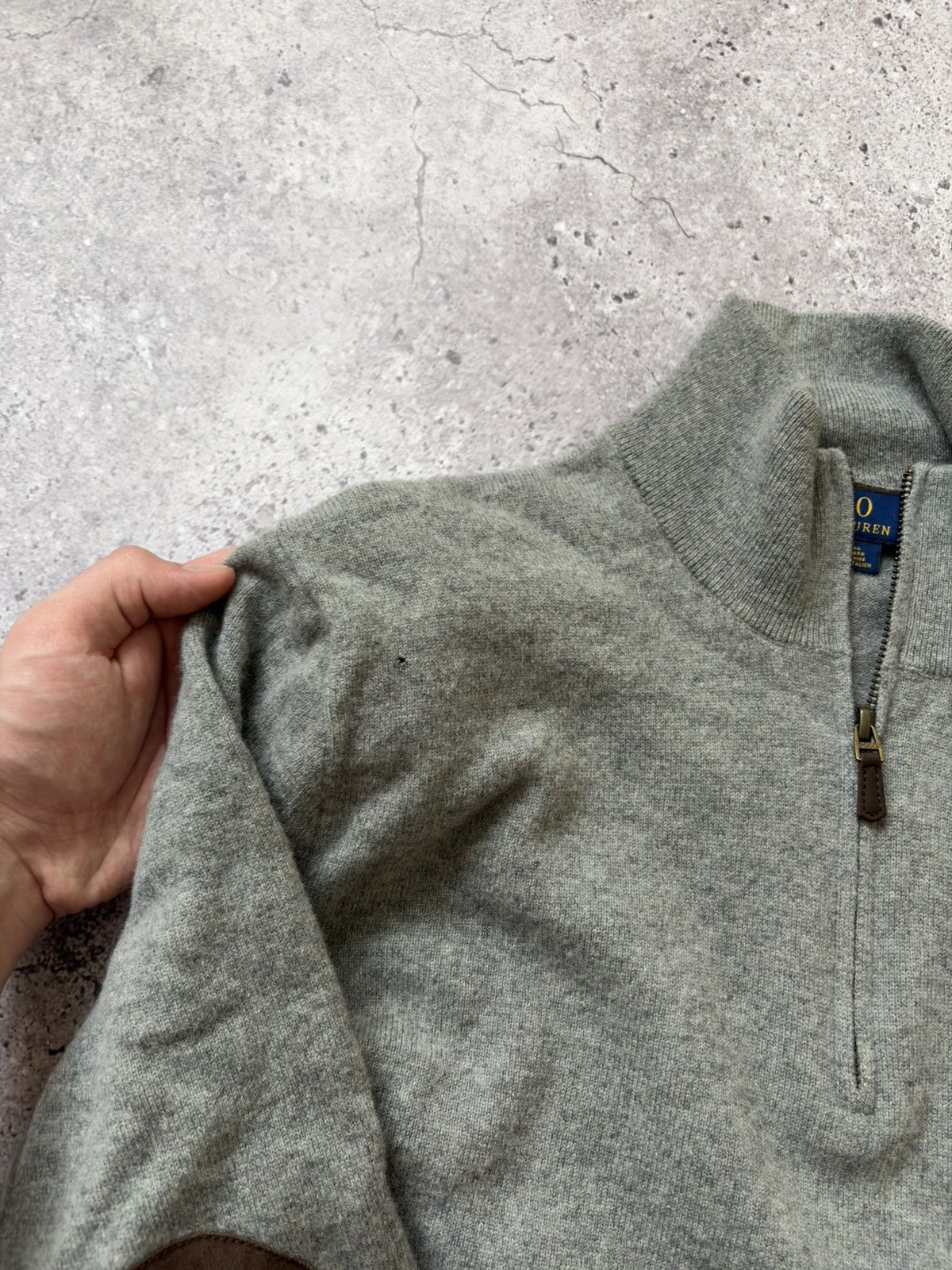 Polo Ralph Lauren Vintage Polo Ralph Lauren Half Zip Sweater Size US M / EU 48-50 / 2 - 8 Thumbnail