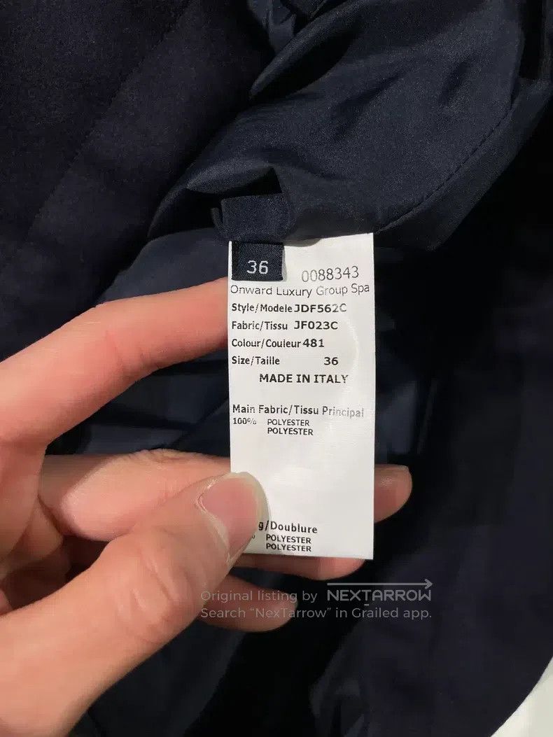 Jil Sander Jil Sander size 36 Military Blue Patchwork Hooded Long Coat Size M / US 6-8 / IT 42-44 - 8 Thumbnail