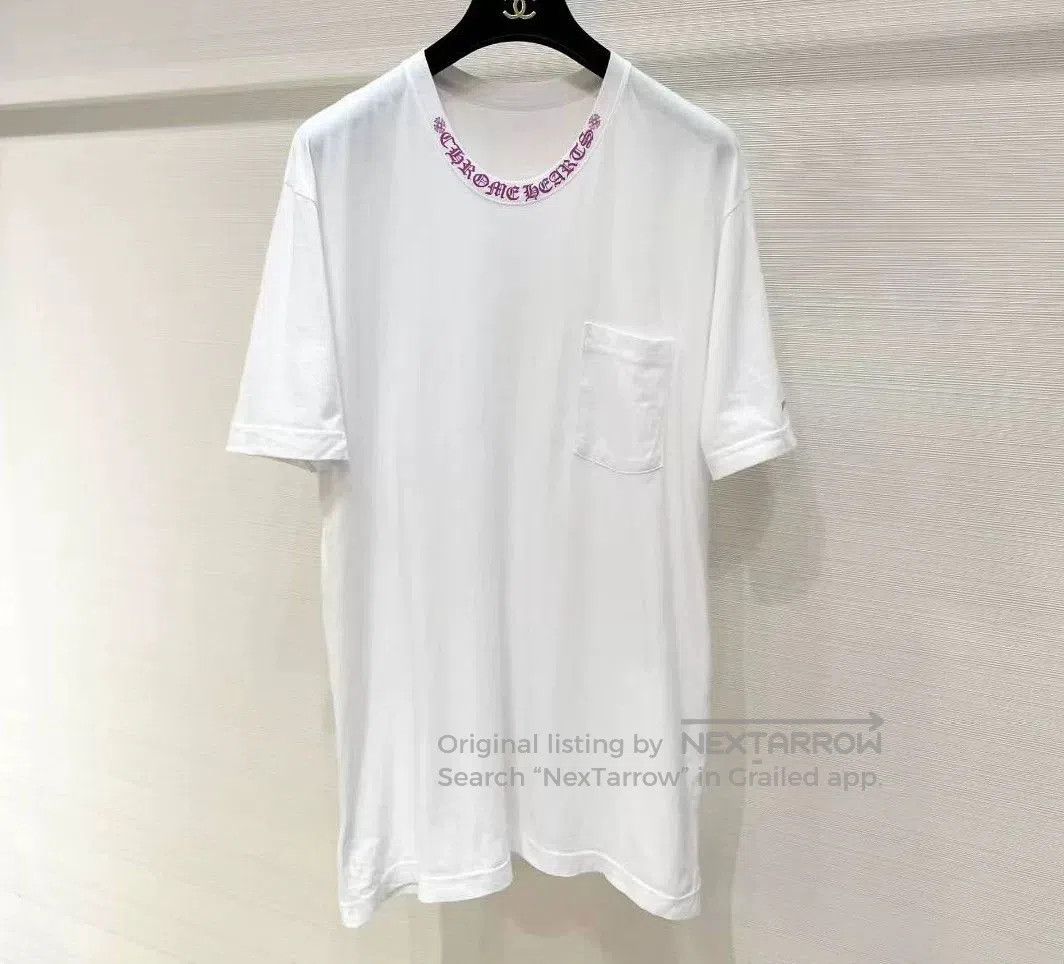Chrome Hearts Chrome Hearts Unisex White Short Sleeve T-shirt XL. Size US XL / EU 56 / 4 - 1 Thumbnail