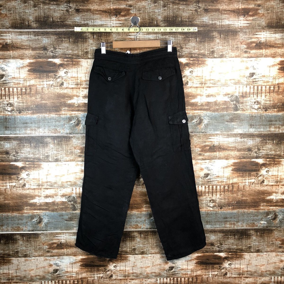 Fendi DL Fendi Jeans Black Cargo Multipocket Pants #A2595 Size US 26 / EU 42 - 14 Thumbnail
