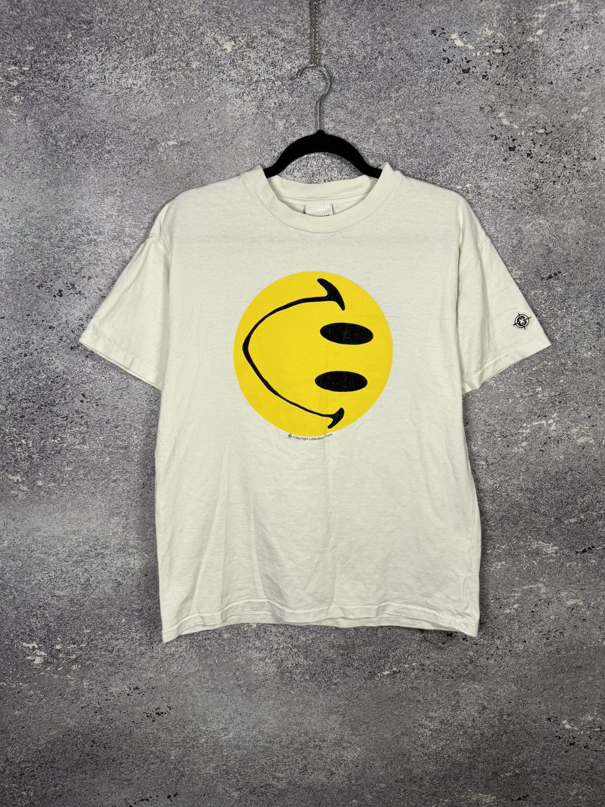 READYMADE READYMADE SMILEY FACE WHITE TEE Size US S / EU 44-46 / 1 - 1 Thumbnail