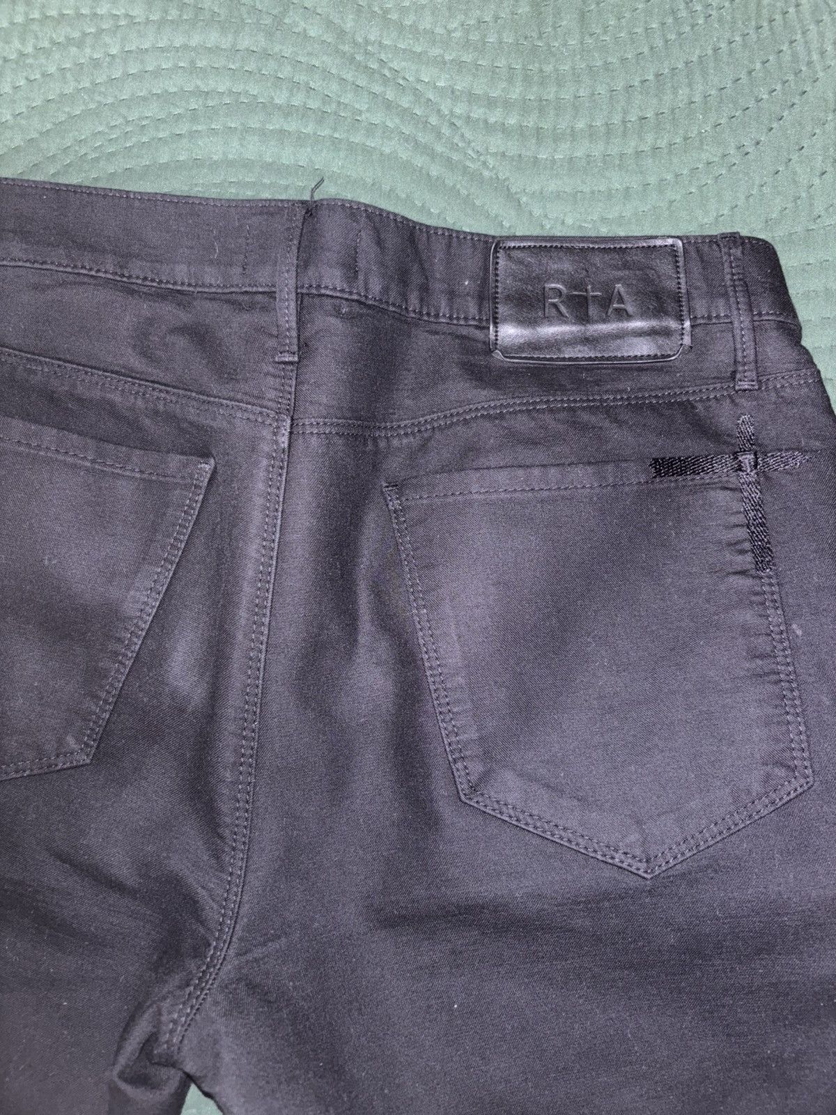 Rta All black Rta brand skinny jeans Size US 31 - 3 Thumbnail