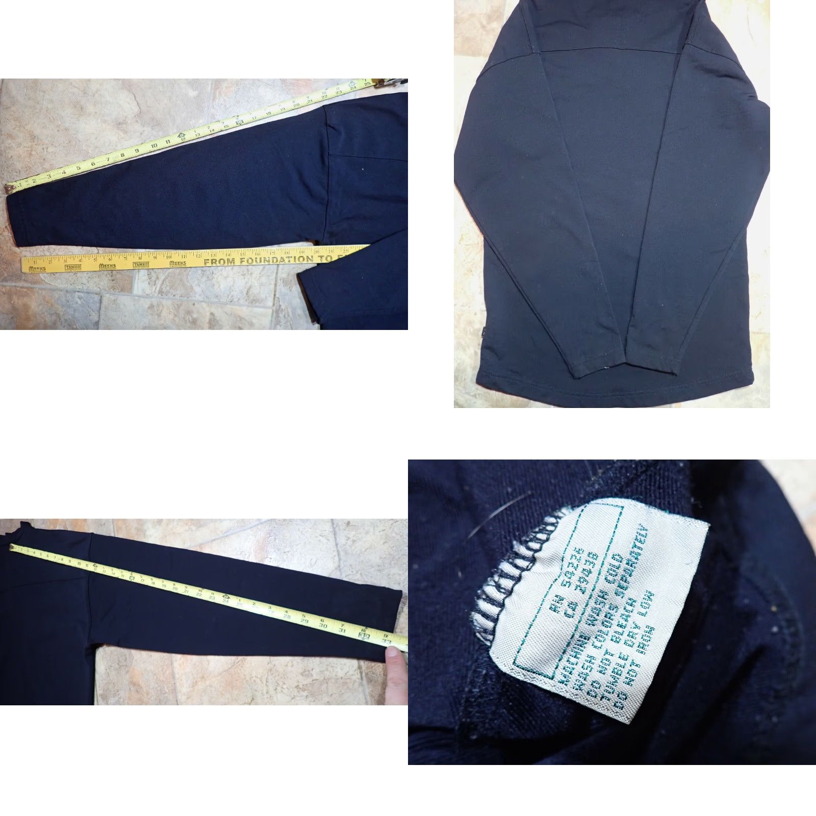 Royal Robbins VINTAGE Royal Robbins Black Shirt Mens M Nylon Polyester Lycra Stretch 1/4 Snap Henley Outdoor Casual Western USA 80s? (Measured) Size US M / EU 48-50 / 2 - 8 Thumbnail