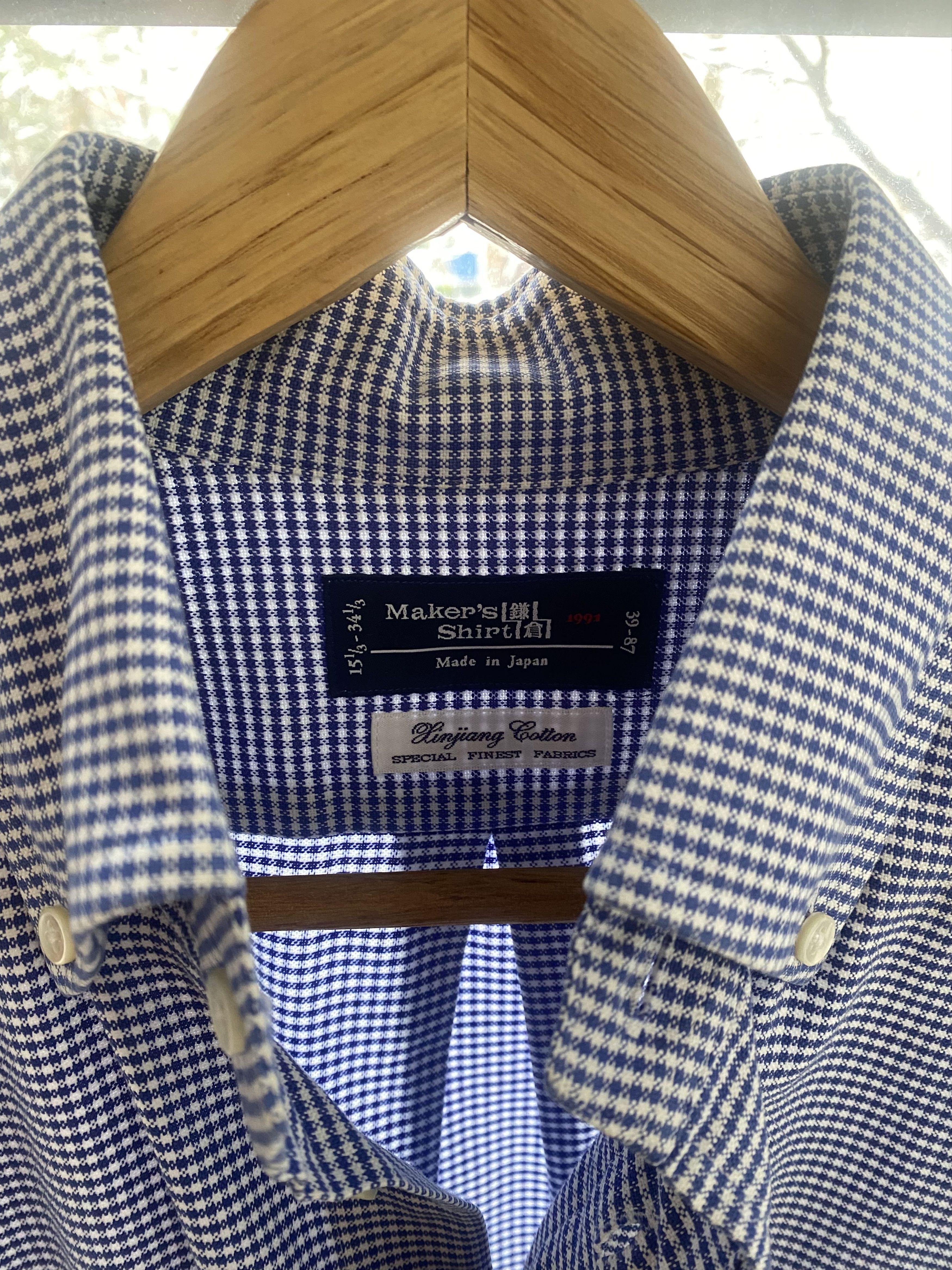 Kamakura Kamakura Maker's Shirt Xinjiang (Rare) Cotton Oxford Shirt Size US S / EU 44-46 / 1 - 3 Thumbnail