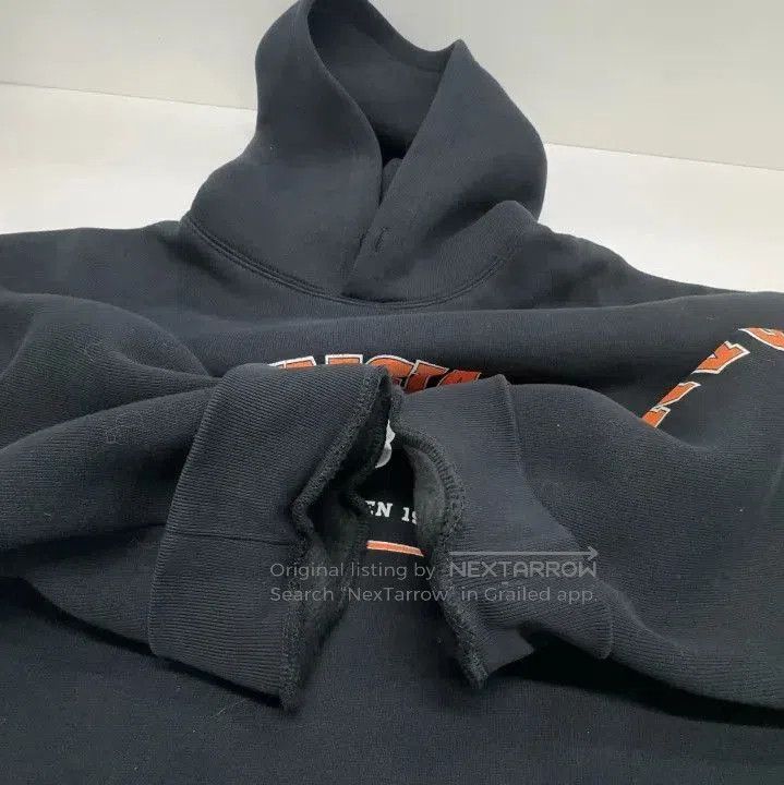 Balenciaga Balenciaga Black Logo Hooded Sweatshirt for Men. Size US L / EU 52-54 / 3 - 8 Thumbnail