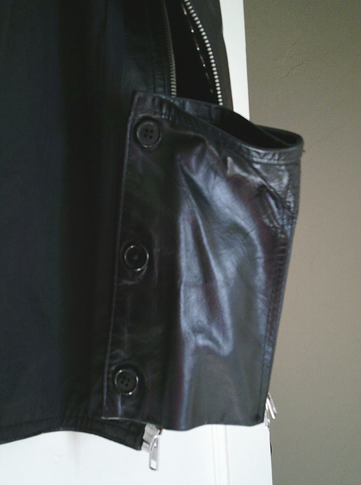 Ann Demeulemeester SS2001 Calf Leather Biker Modular Vest Size US L / EU 52-54 / 3 - 7 Thumbnail