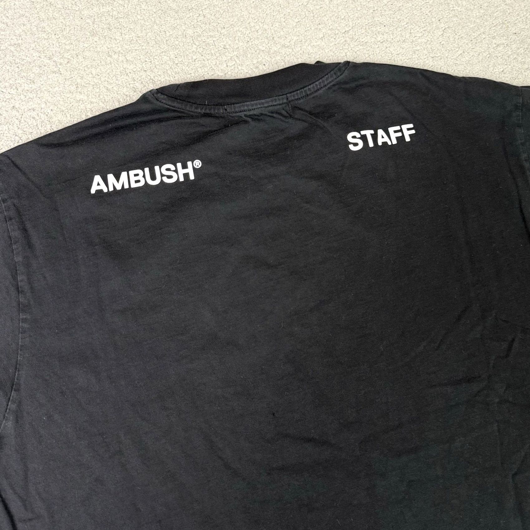 Vintage Ambush T Shirt Adult Large Black Logo Tee Limited Edition Mens Size US L / EU 52-54 / 3 - 4 Thumbnail