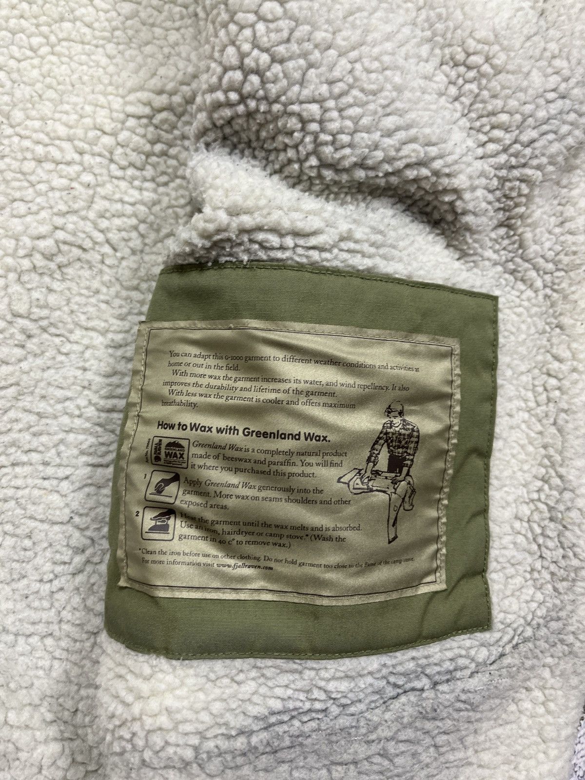 Fjallraven Fjallraven G-1000 Greenland Winter Wax Jacket Sherpa Size US M / EU 48-50 / 2 - 22 Thumbnail