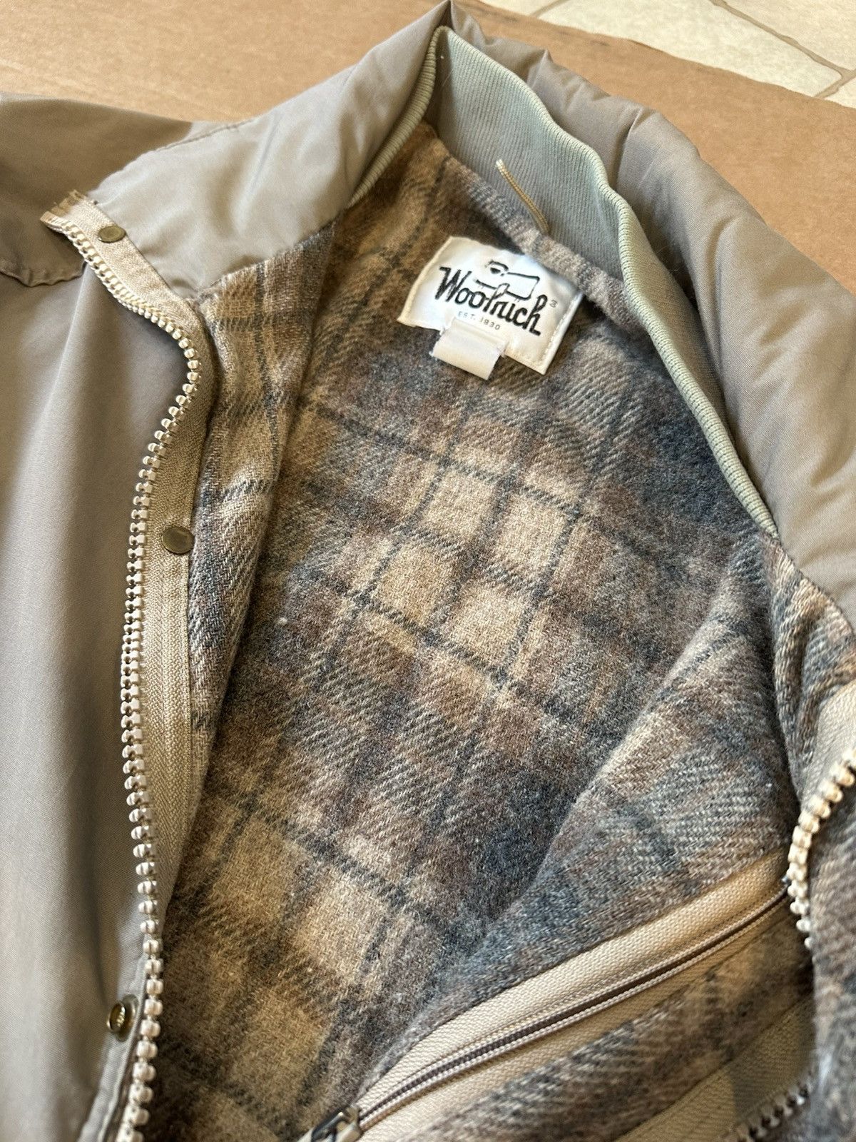 Vintage × Woolrich Woolen Mills Woolrich flannel lined jacket Size US L / EU 52-54 / 3 - 4 Thumbnail