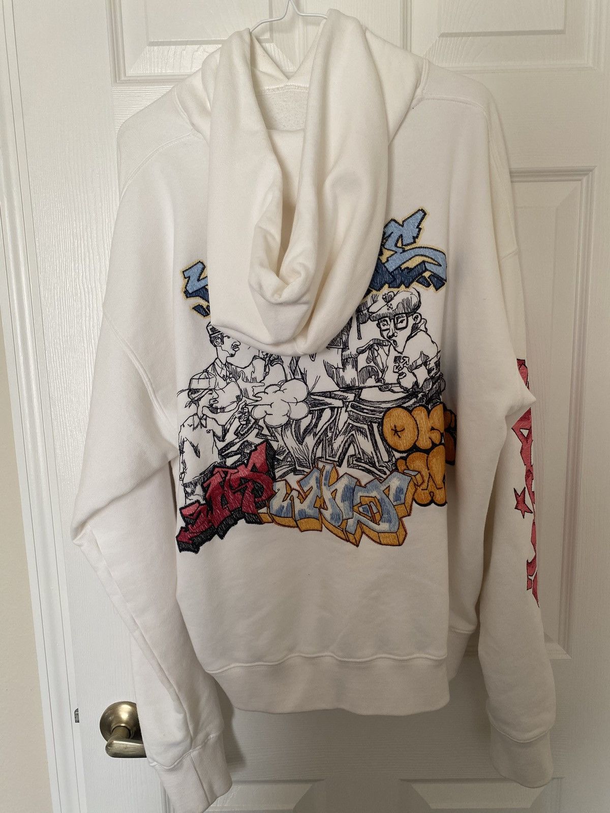 Off-White Off-White Graffiti Hoodie Size Medium Size US M / EU 48-50 / 2 - 3 Thumbnail