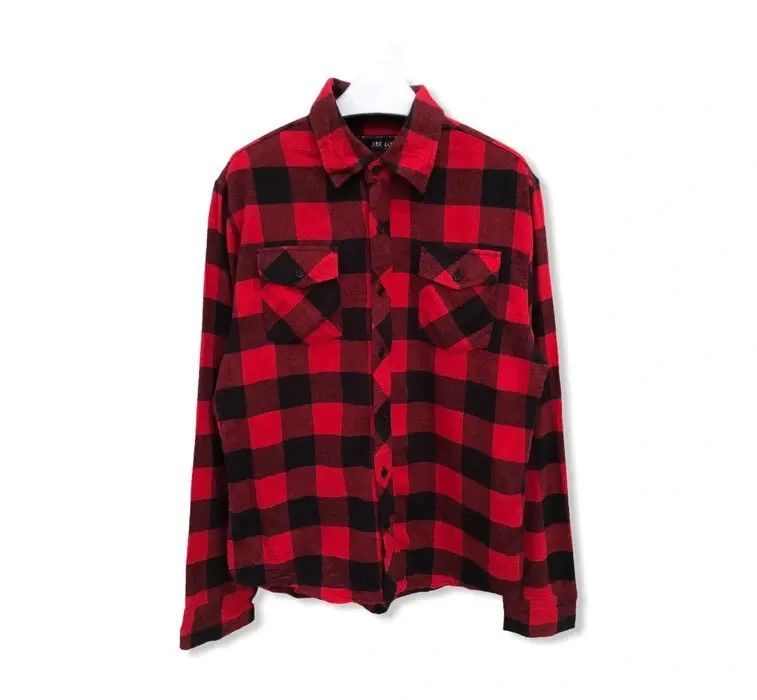 Vintage Vintage Jude Bloom Plaid Tartan Flannel Shirt 👕 Size US M / EU 48-50 / 2 - 1 Thumbnail