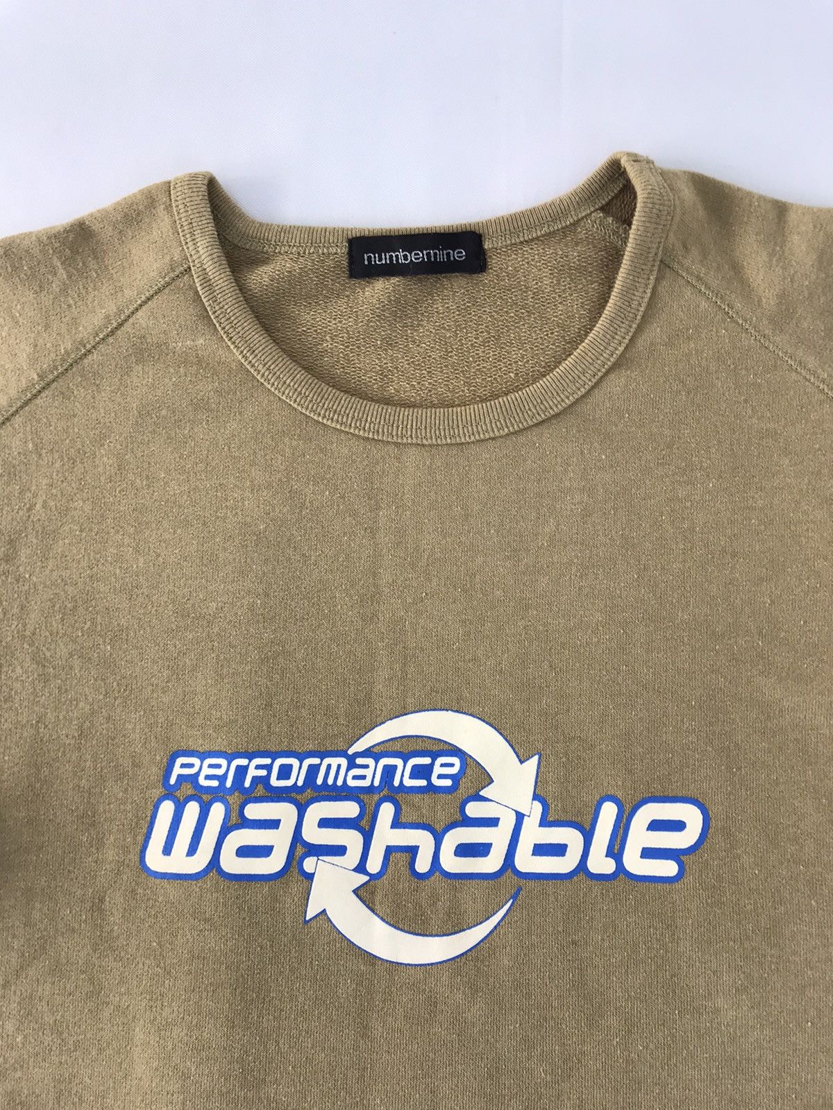 Japanese Brand × Number (N)ine Numbernine Perfomance Washable 3 Quater Longsleeve Tee Size US S / EU 44-46 / 1 - 4 Thumbnail