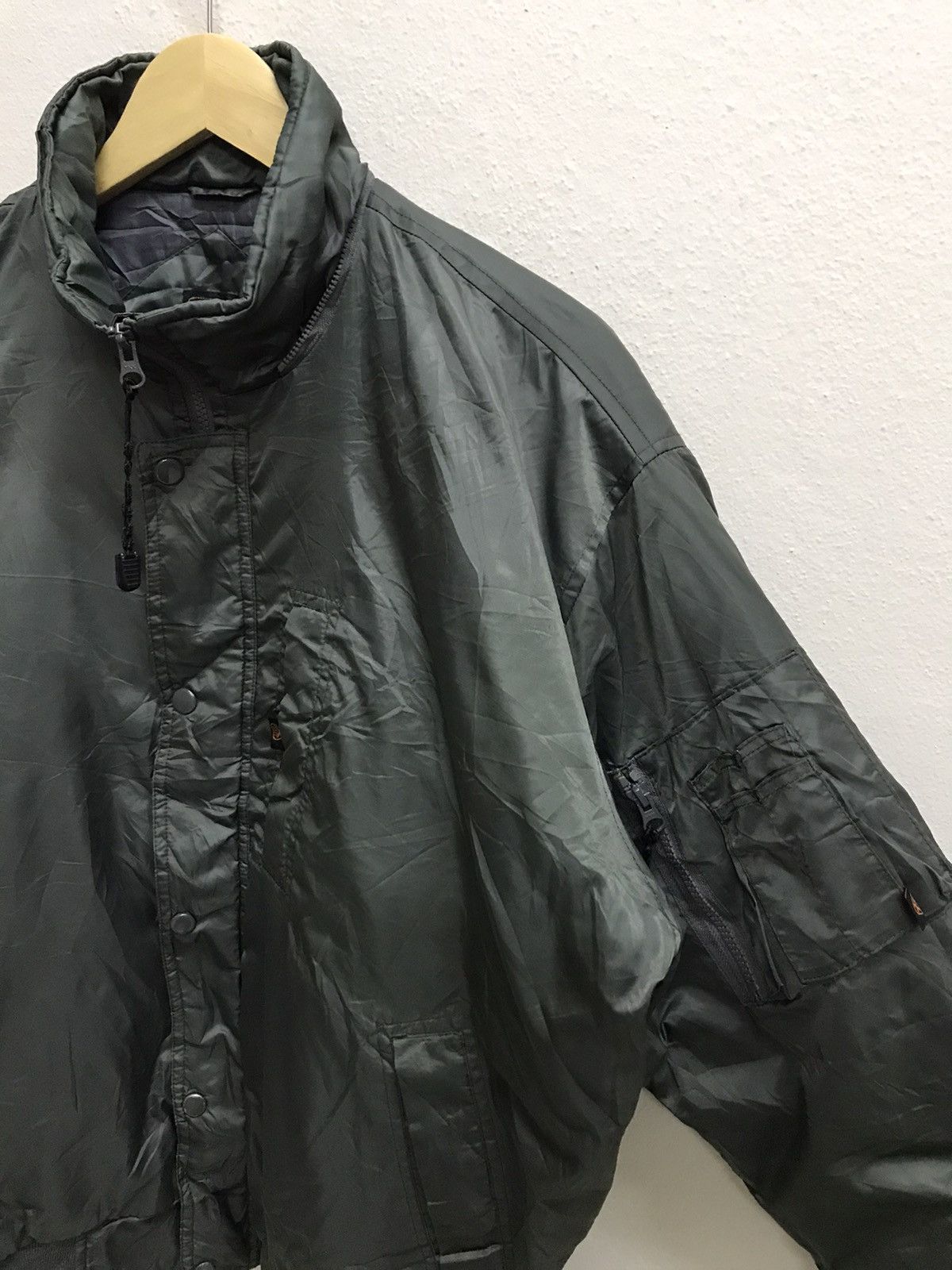 Japanese Brand Xebec Urban Utility Wear & Gear Quilted Lined Bomber Jacket Size US XL / EU 56 / 4 - 4 Thumbnail