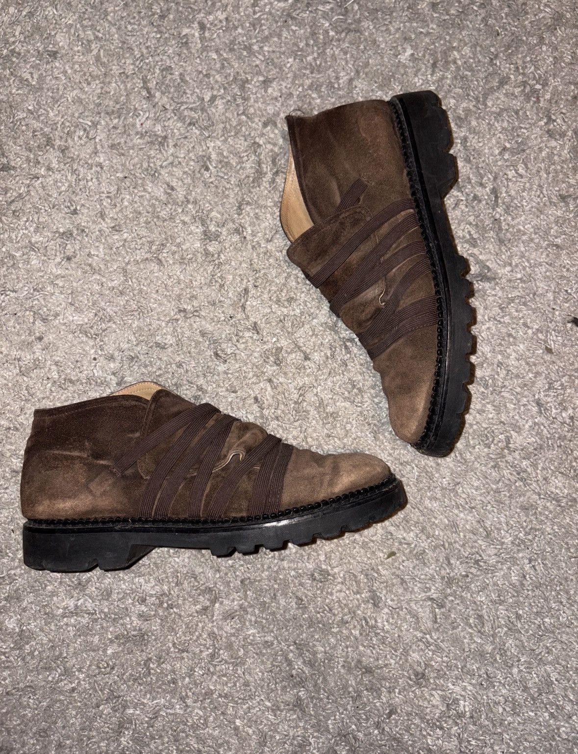 Tokio Kumagai 80s Tokio Kumagai x yohji yamamoto boots VERY RARE ARCHIVE Size US 5.5 / EU 38 - 1 Thumbnail