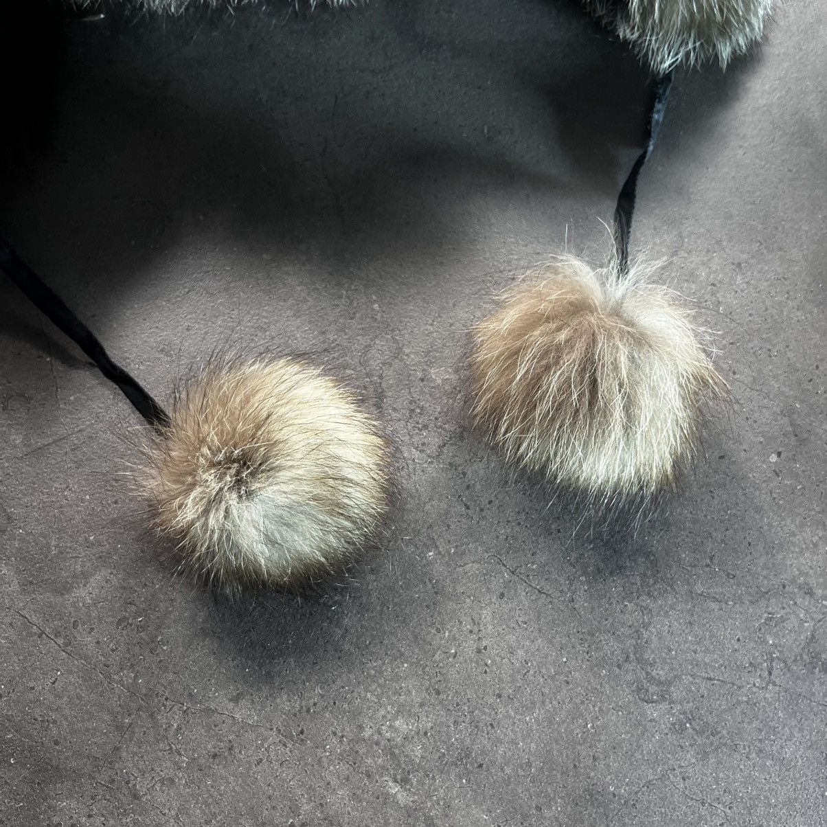 Japanese Brand Vintage Y2K Fuzzy mohair Japanese Ushanka Hat Russian Girl Size ONE SIZE - 4 Thumbnail