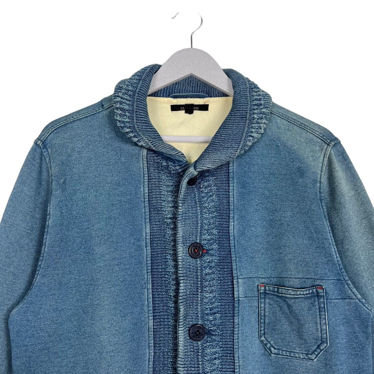 Ciaopanic 🔥 CIAOPANIC INDIGO SHAWL COLAR NAVY JACKET Size US M / EU 48-50 / 2 - 3 Thumbnail