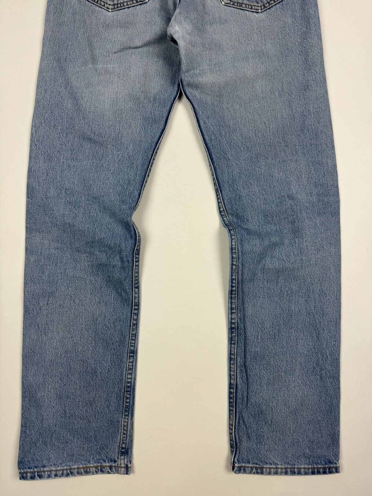 Levi's 1990’s Vintage Distressed Levi’s 501 Washed Denim USA Jeans Size US 31 - 17 Thumbnail