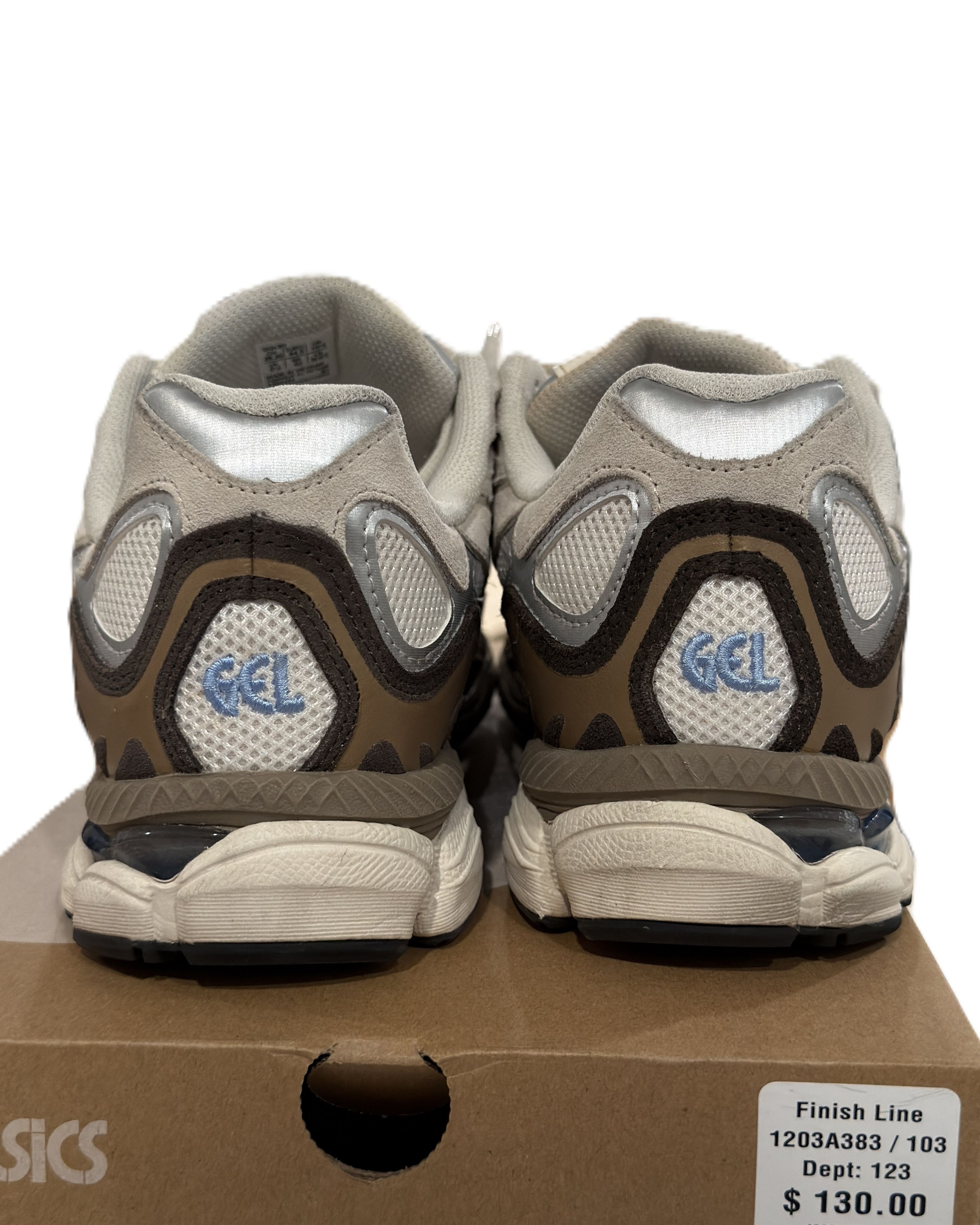 Asics ASICS Gel-NYC 'Cream Mocha' 1203A383-103 Size US 10.5 / EU 43-44 - 11 Thumbnail