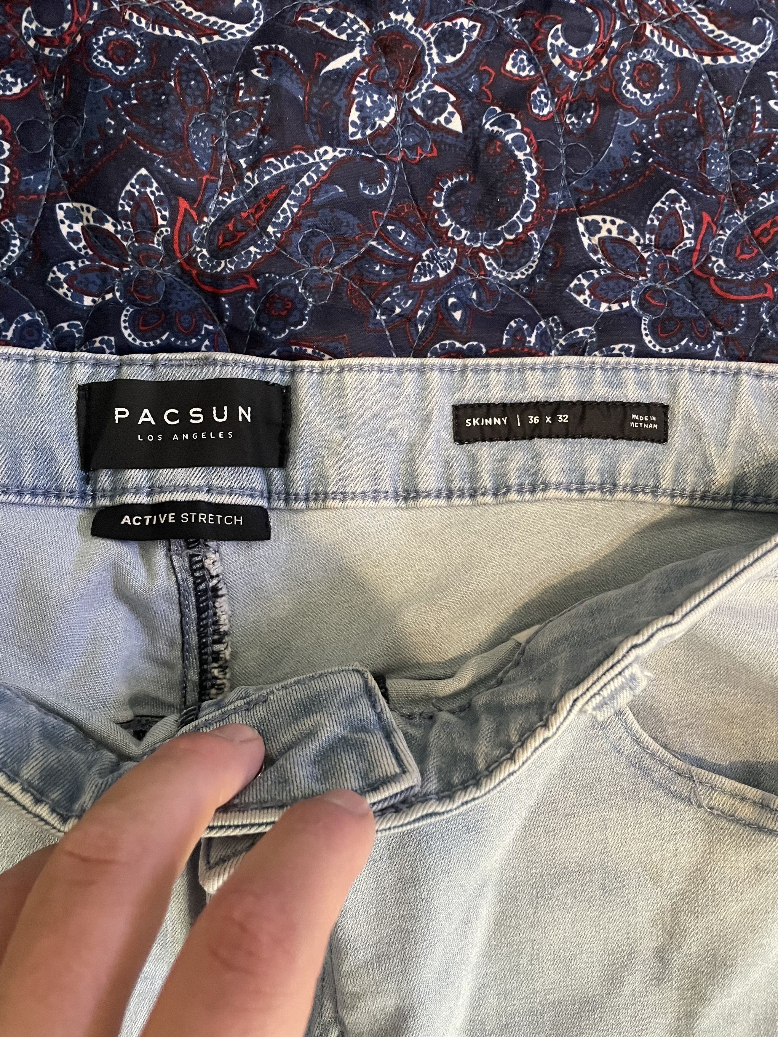 Pacsun Pacsun Skinny Denim Size US 36 / EU 52 - 2 Thumbnail